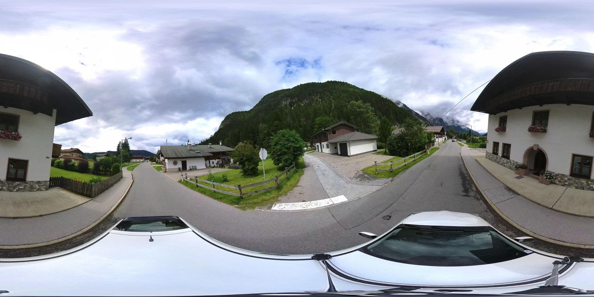 Street view near Landhaus Rauth, Leutasch