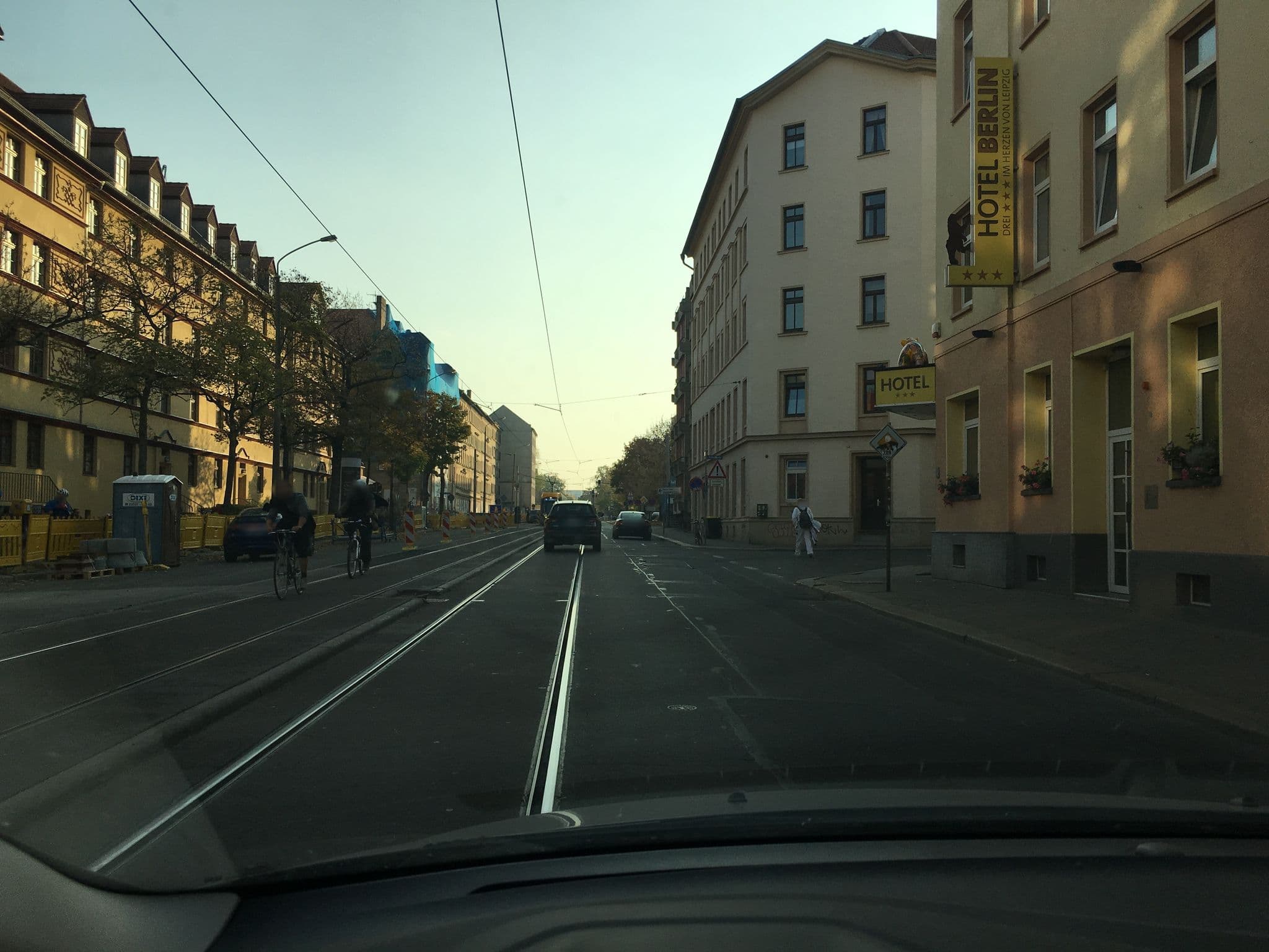 Street view near Central-, Sauna-& Loftapartments, Leipzig — © bejotel (CC BY-SA · Mapillary)