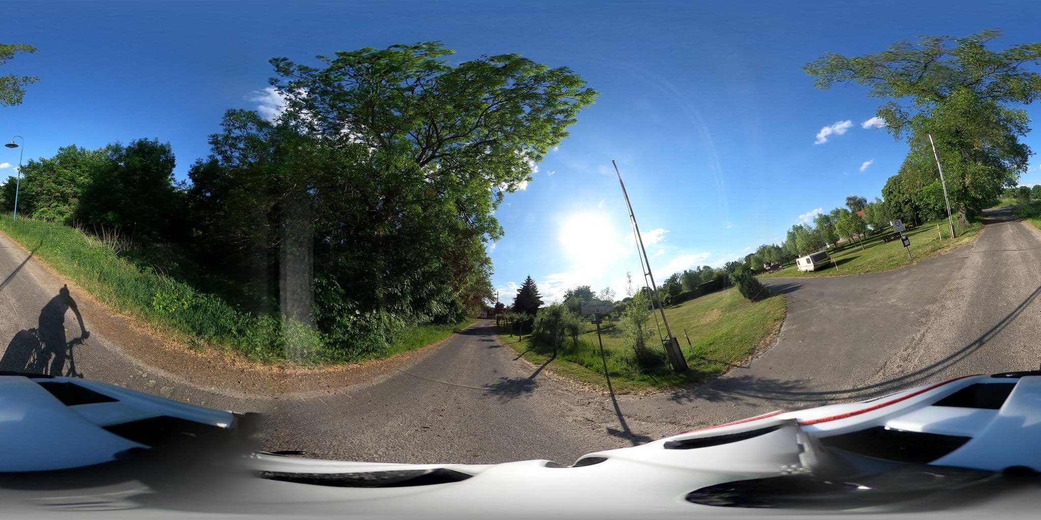 Street view near Kienitz, Letschin — © Oderradler (CC BY-SA · Mapillary)