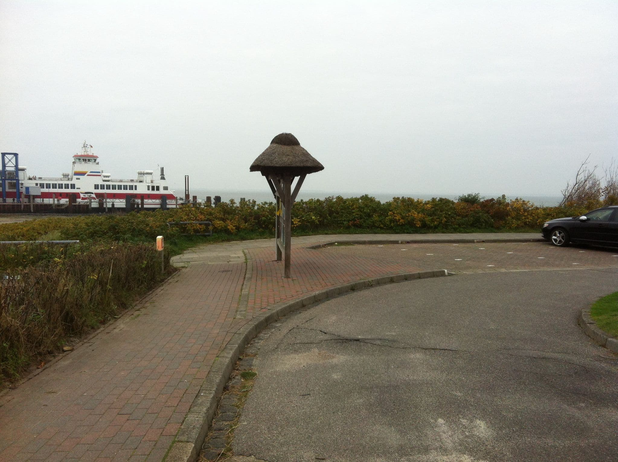 Street view near Amrum Residenz, Wyk auf Föhr