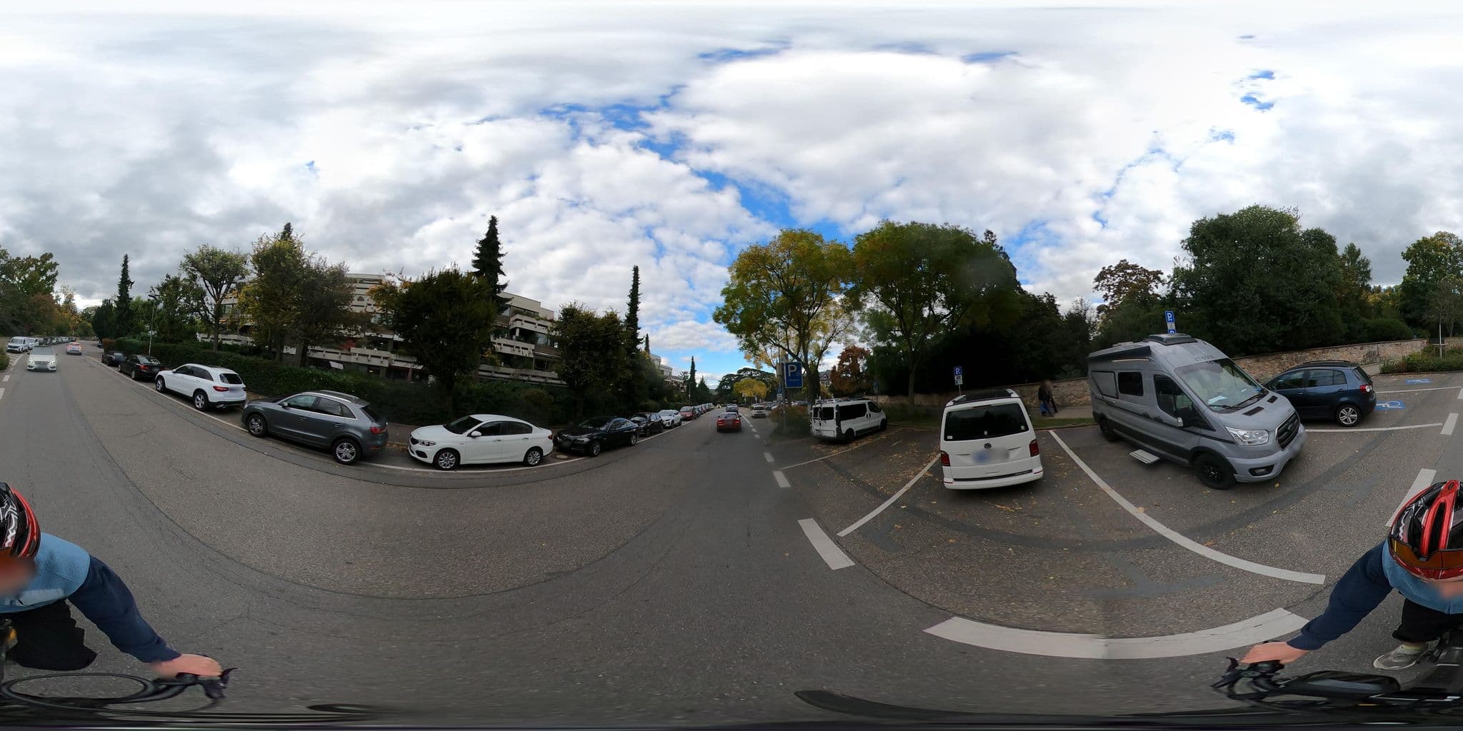 Street view near Weinheim Schlosspark, Weinheim — © RadNETZ (CC BY-SA · Mapillary)