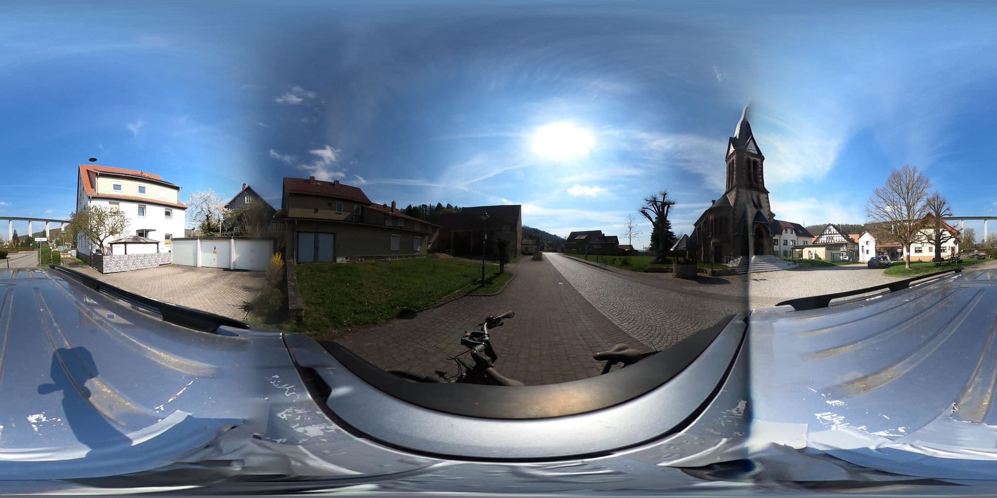 Street view near Pension Tor zum Rennsteig, Krauthausen — © Mobilitaetswerk (CC BY-SA · Mapillary)