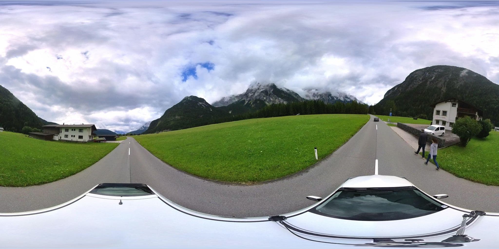 Street view near Landhaus Ahrn, Leutasch
