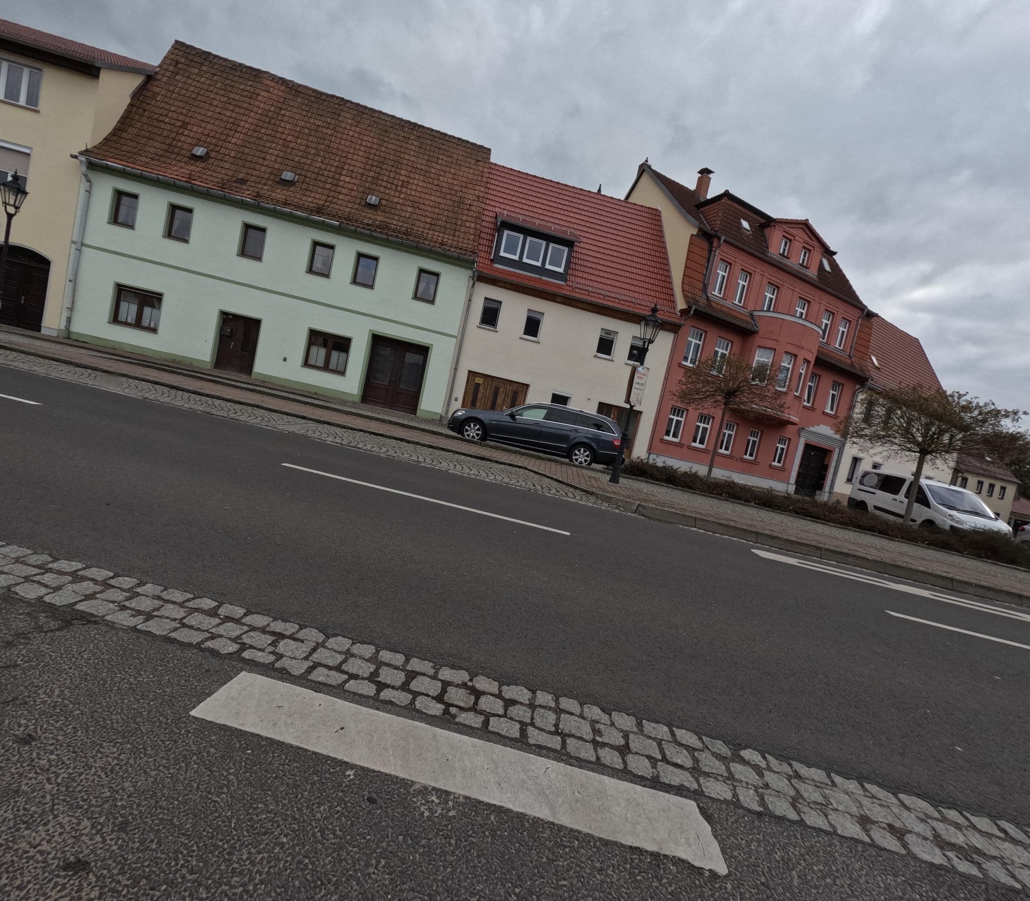 Street view near Gästewohnung Johanna, Pegau — © kopra (CC BY-SA · Mapillary)