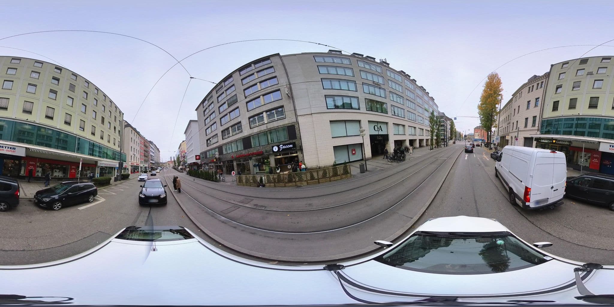 Street view near Ruby Rosi, Munich