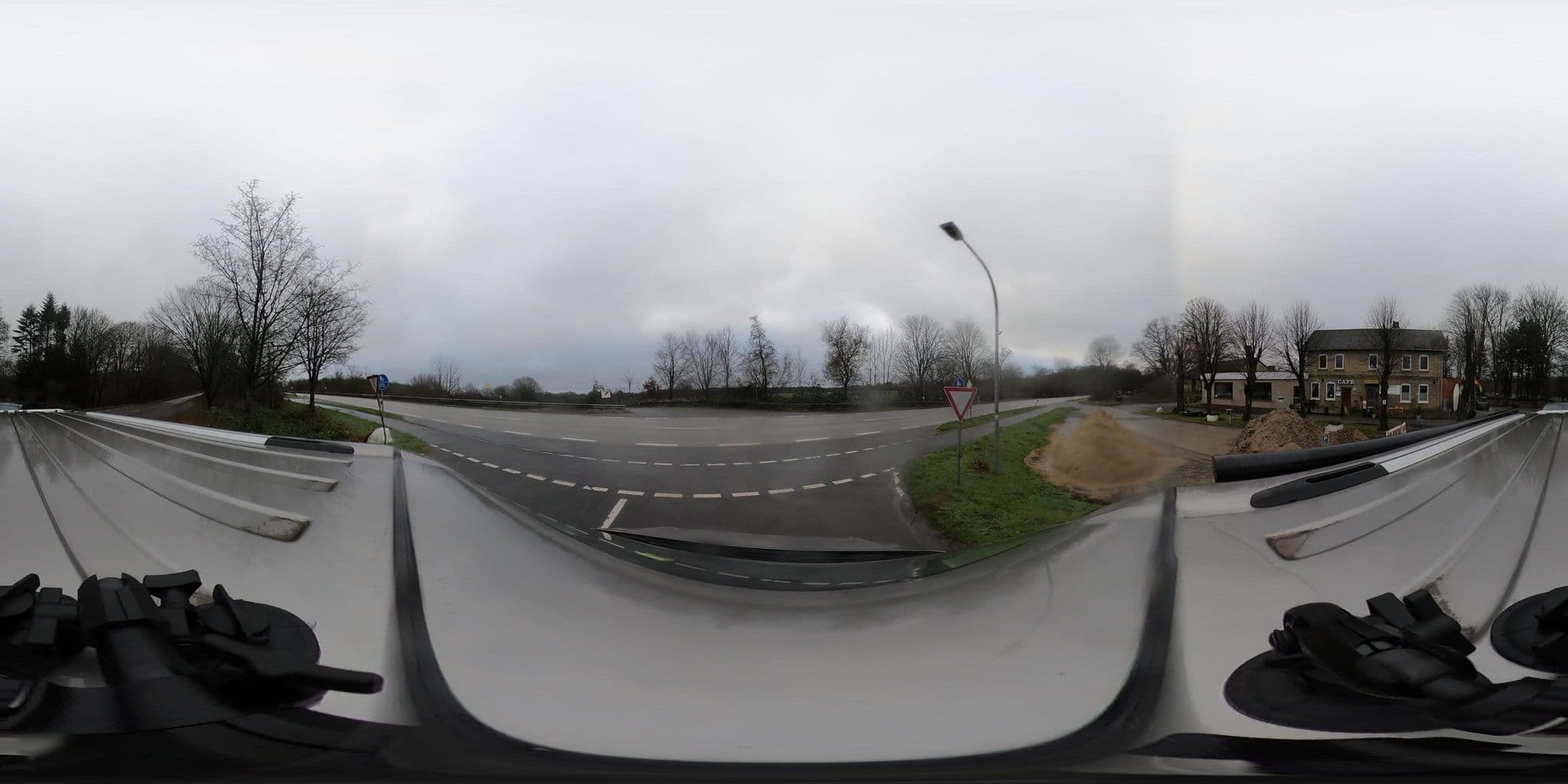Street view near De ole Brüch, Albersdorf — © kopra (CC BY-SA · Mapillary)