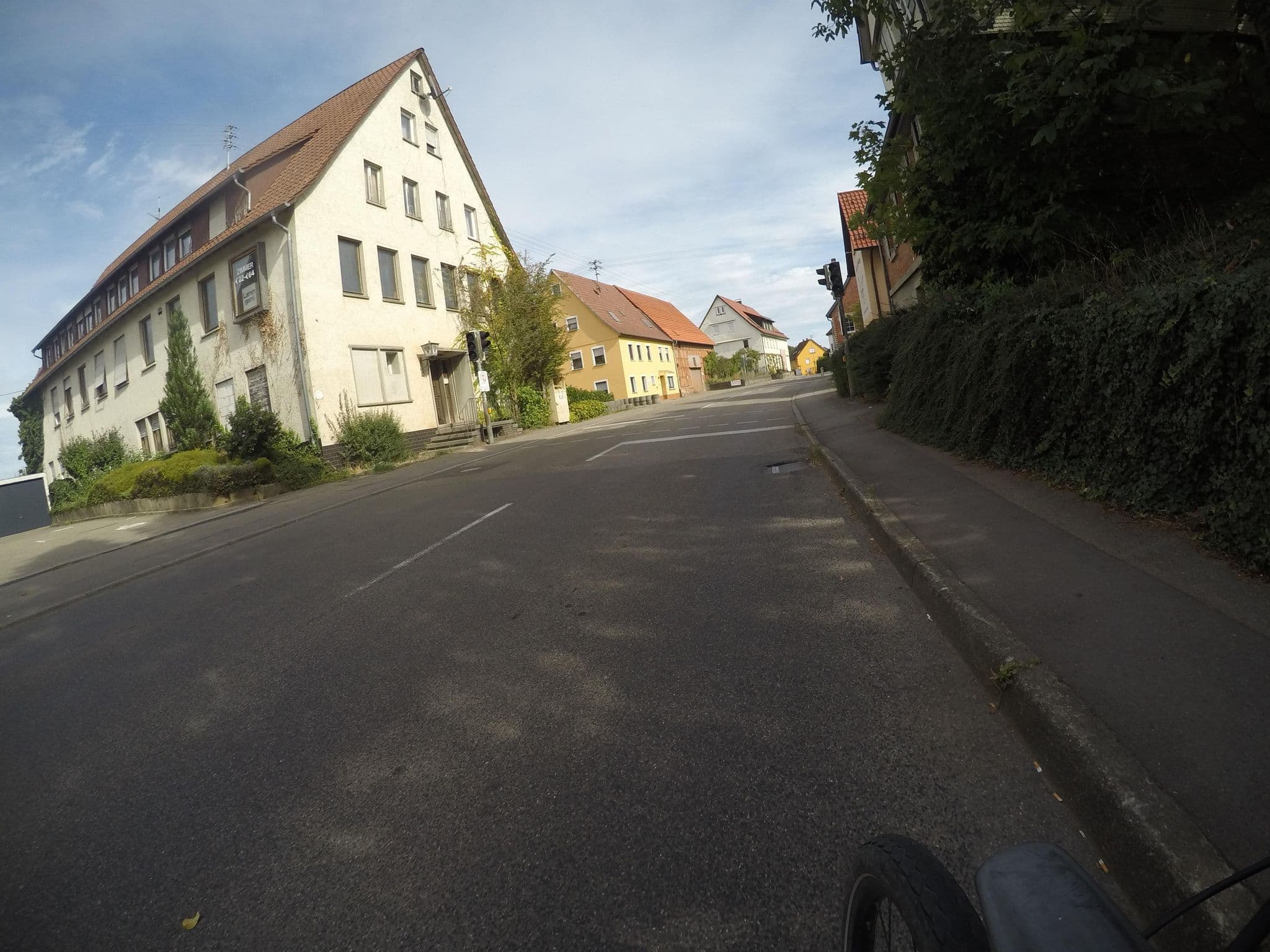 Street view near Lamm Garni Hotel, Allmersbach im Tal — © mfa (CC BY-SA · Mapillary)