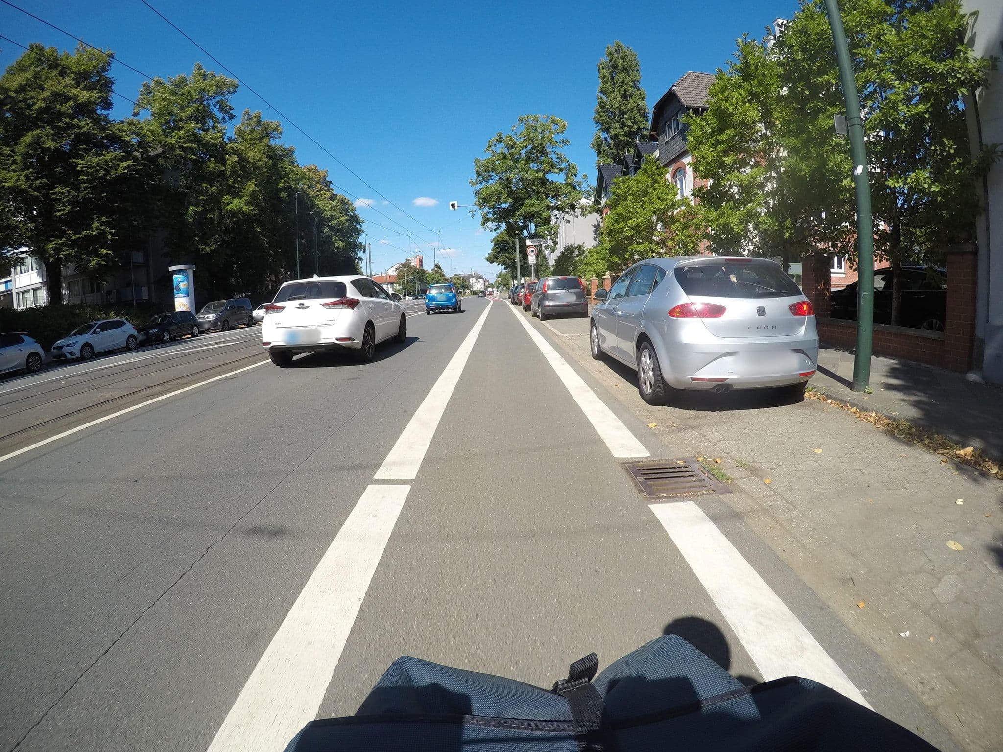 Street view near ADAM's Hostel, Wersten — © mfa (CC BY-SA · Mapillary)