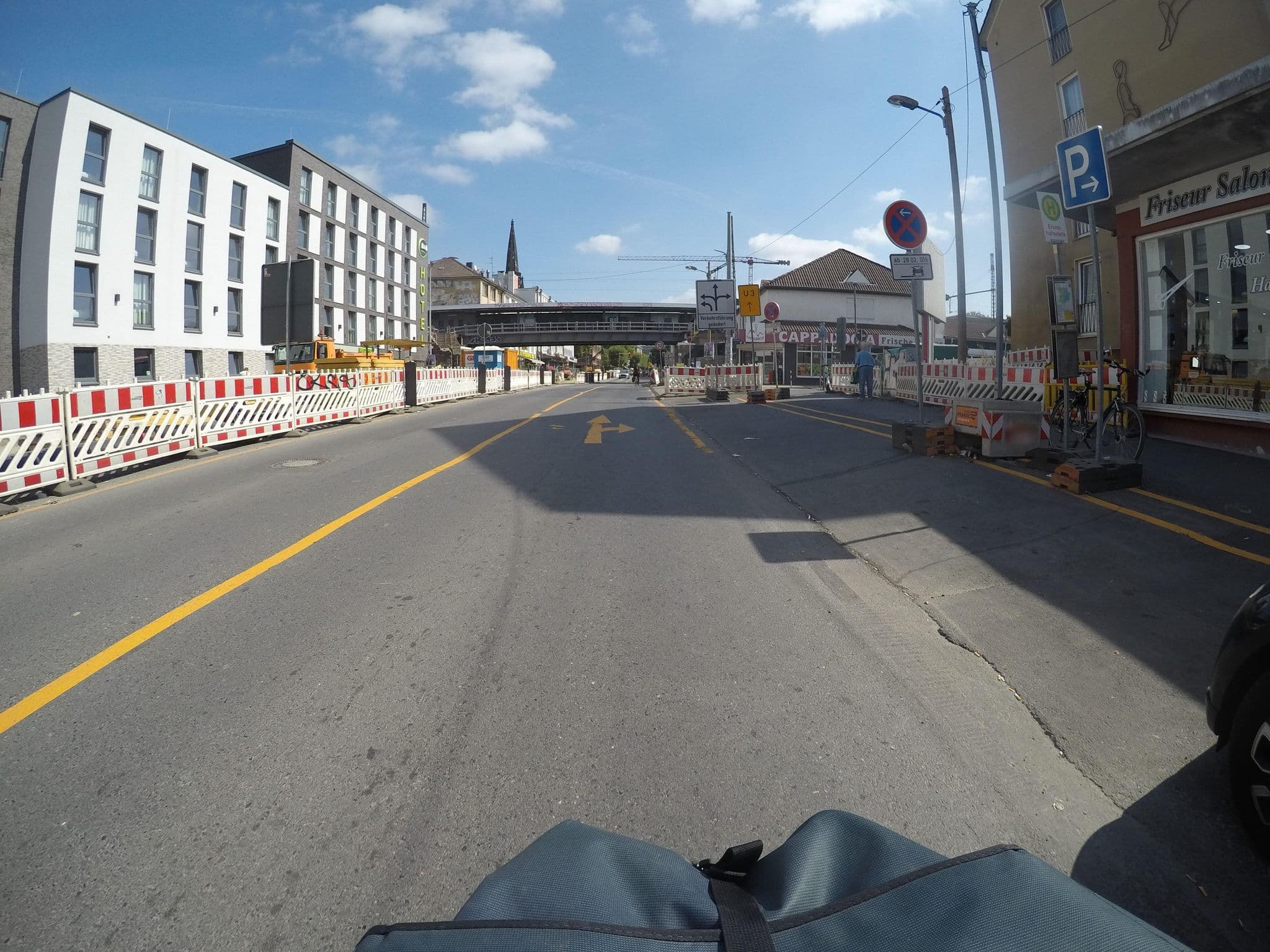 Street view near B&B-Hotel, Bochum — © mfa (CC BY-SA · Mapillary)