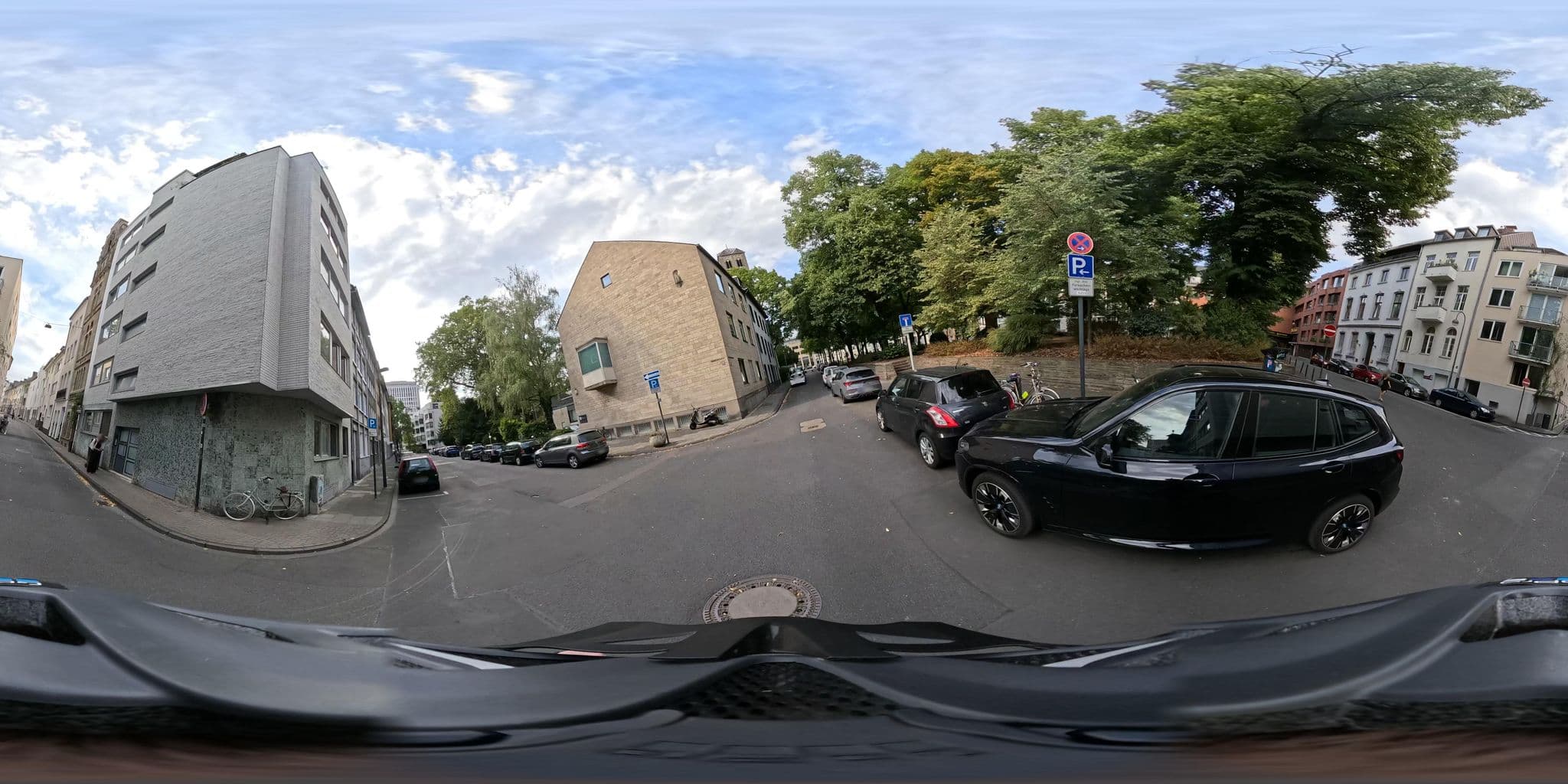Street view near Statthaus, Neustadt/Nord — © popball (CC BY-SA · Mapillary)