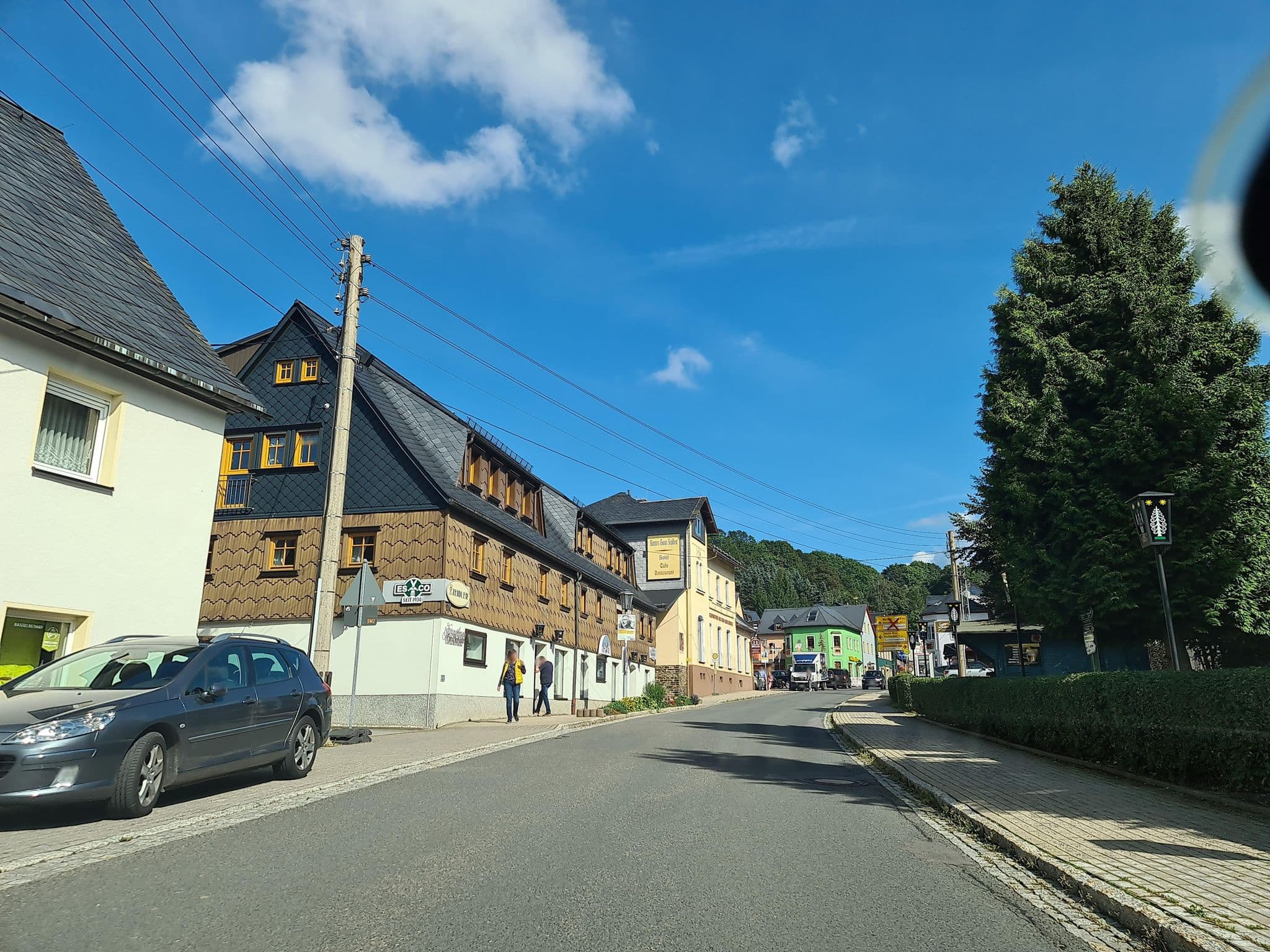 Street view near Ferienwohnung Herklotz, Seiffen — © canislupus (CC BY-SA · Mapillary)