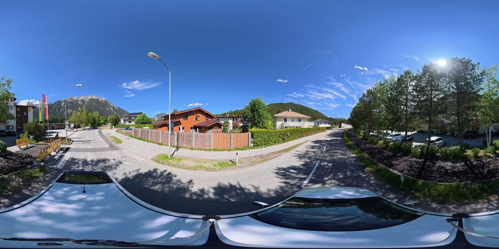 Street view near Alpenhotel Karwendel, Leutasch