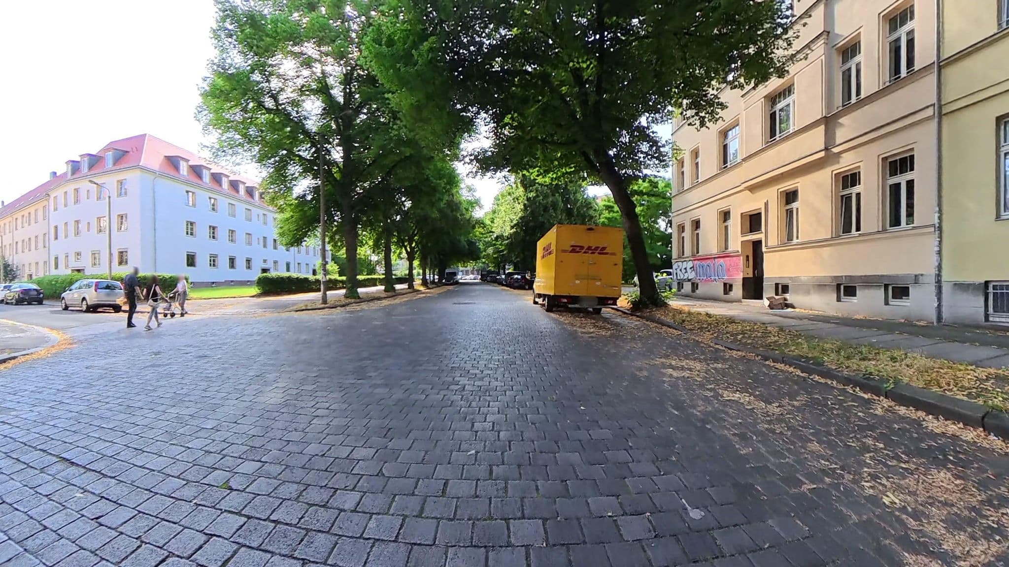 Street view near Gregor Ku Apartment, Leipzig — © AR88 (CC BY-SA · Mapillary)