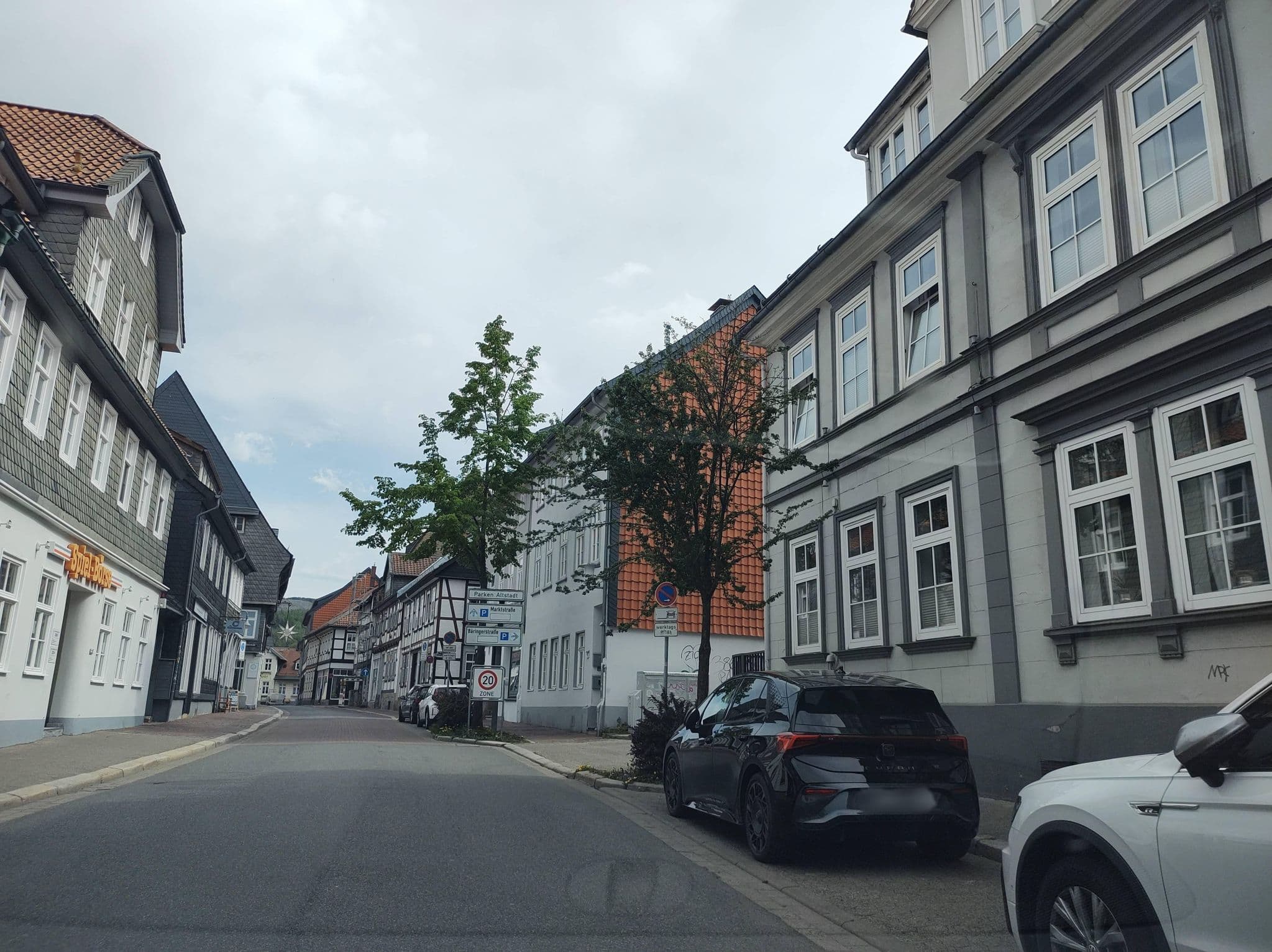 Street view near Kaiser Hof, Goslar — © thetornado76 (CC BY-SA · Mapillary)