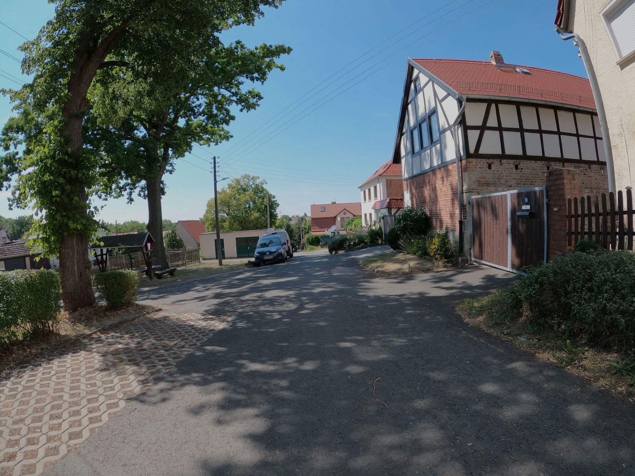 Street view near Ferienwohnung Kohlmann, Jena — © 741852963 (CC BY-SA · Mapillary)