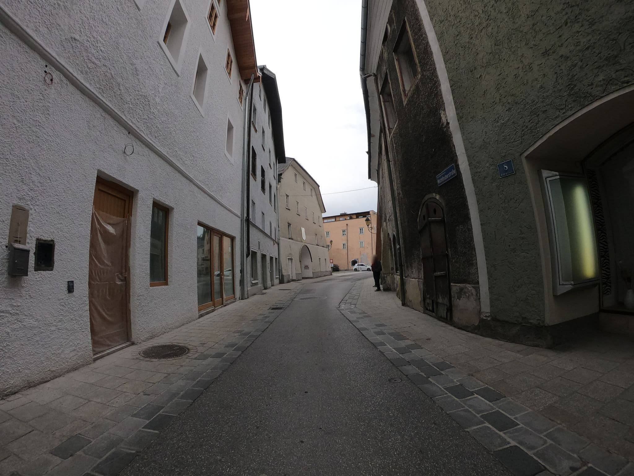 Street view near the salt vis à vis, Hallein — © flansch (CC BY-SA · Mapillary)