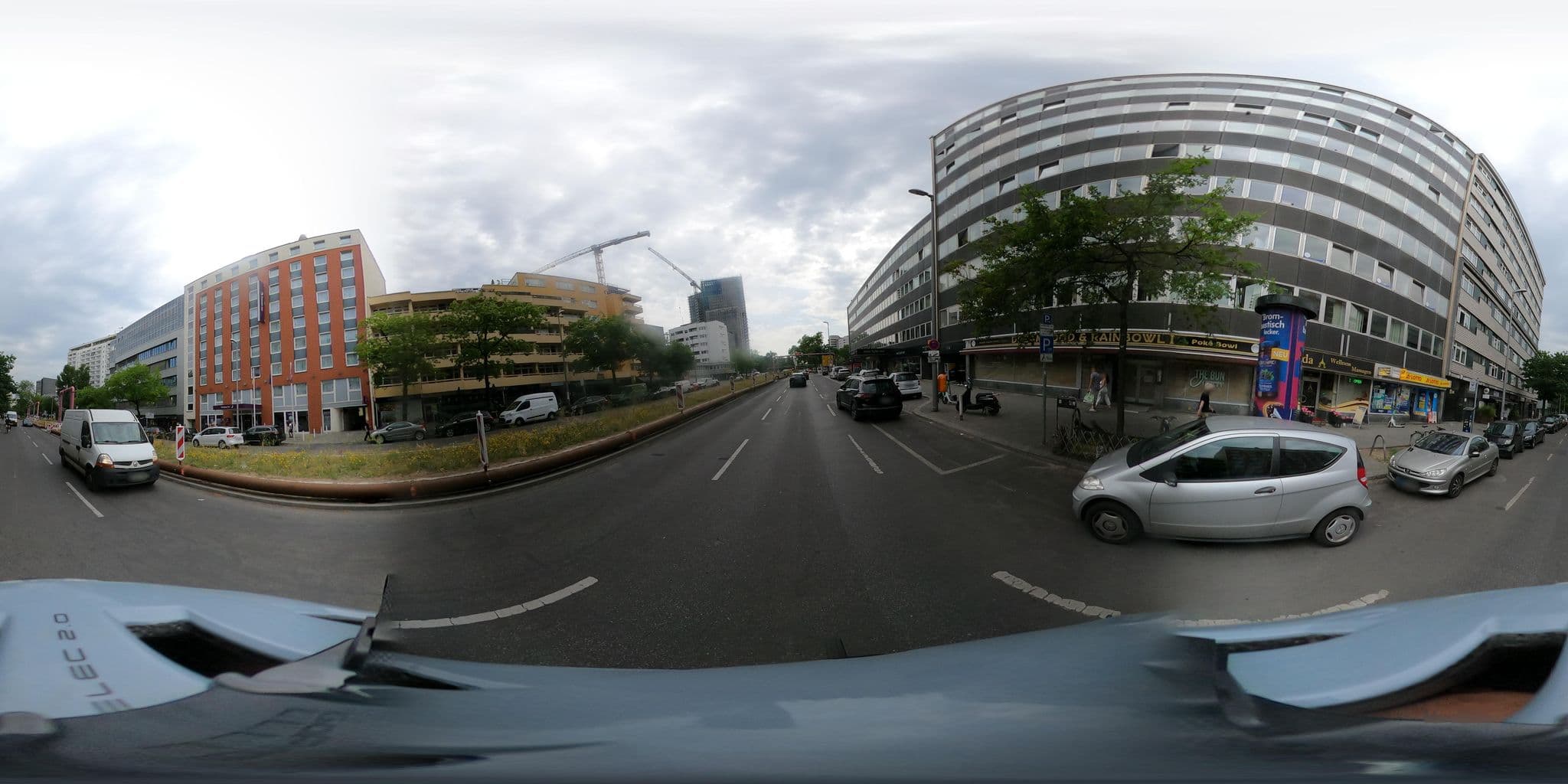 Street view near Hotel Sylter Hof, Schöneberg — © radinfra (CC BY-SA · Mapillary)