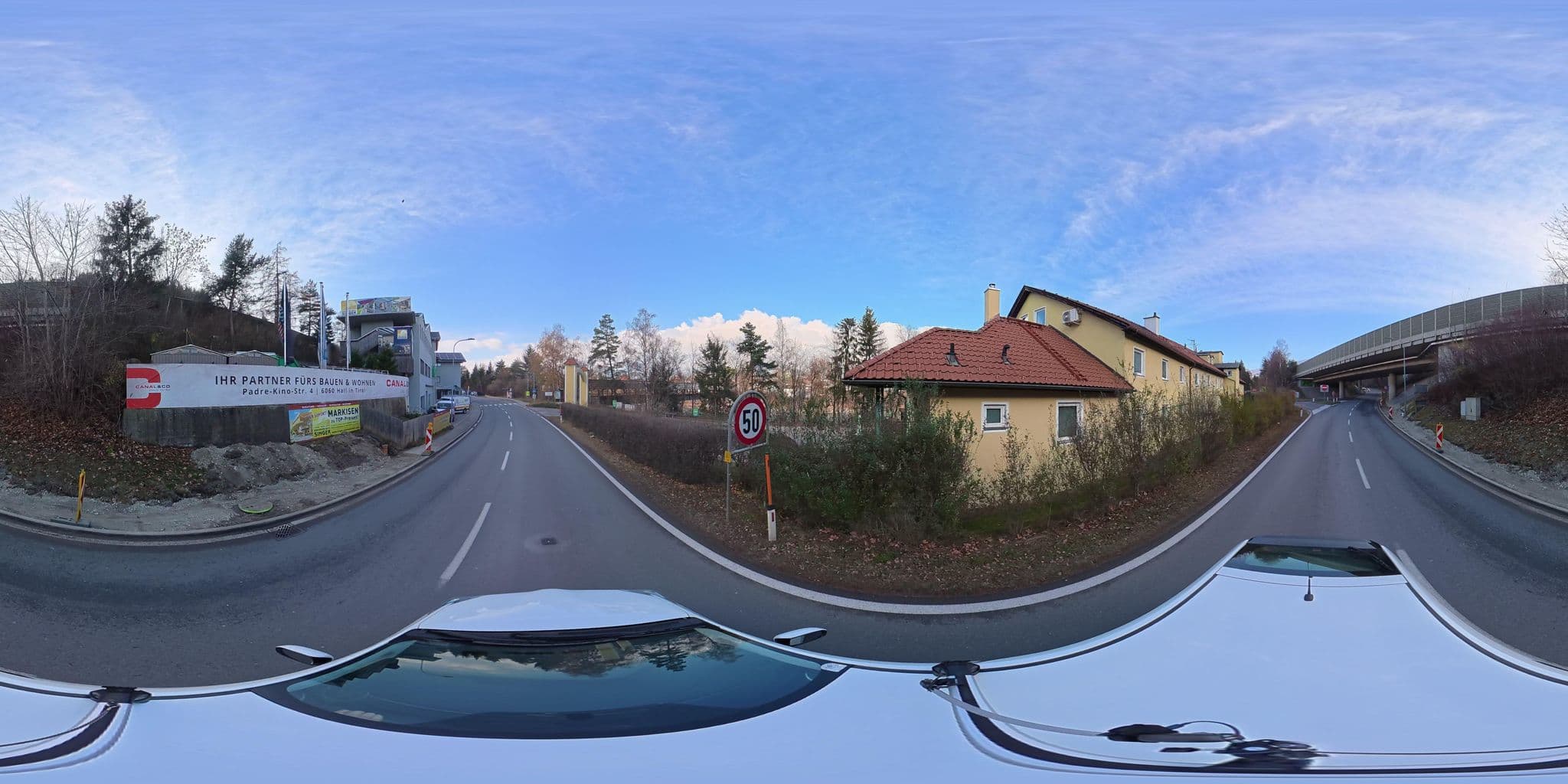 Street view near Gasthof Badl, Hall in Tirol — © osmplus_org (CC BY-SA · Mapillary)