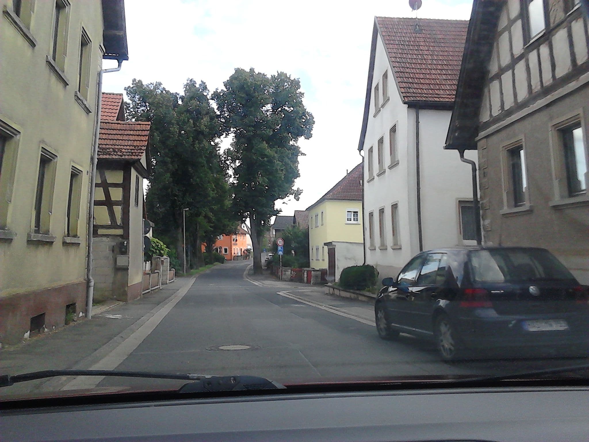 Street view near Ferienwohnung Düsel, Maroldsweisach — © su1dakra (CC BY-SA · Mapillary)