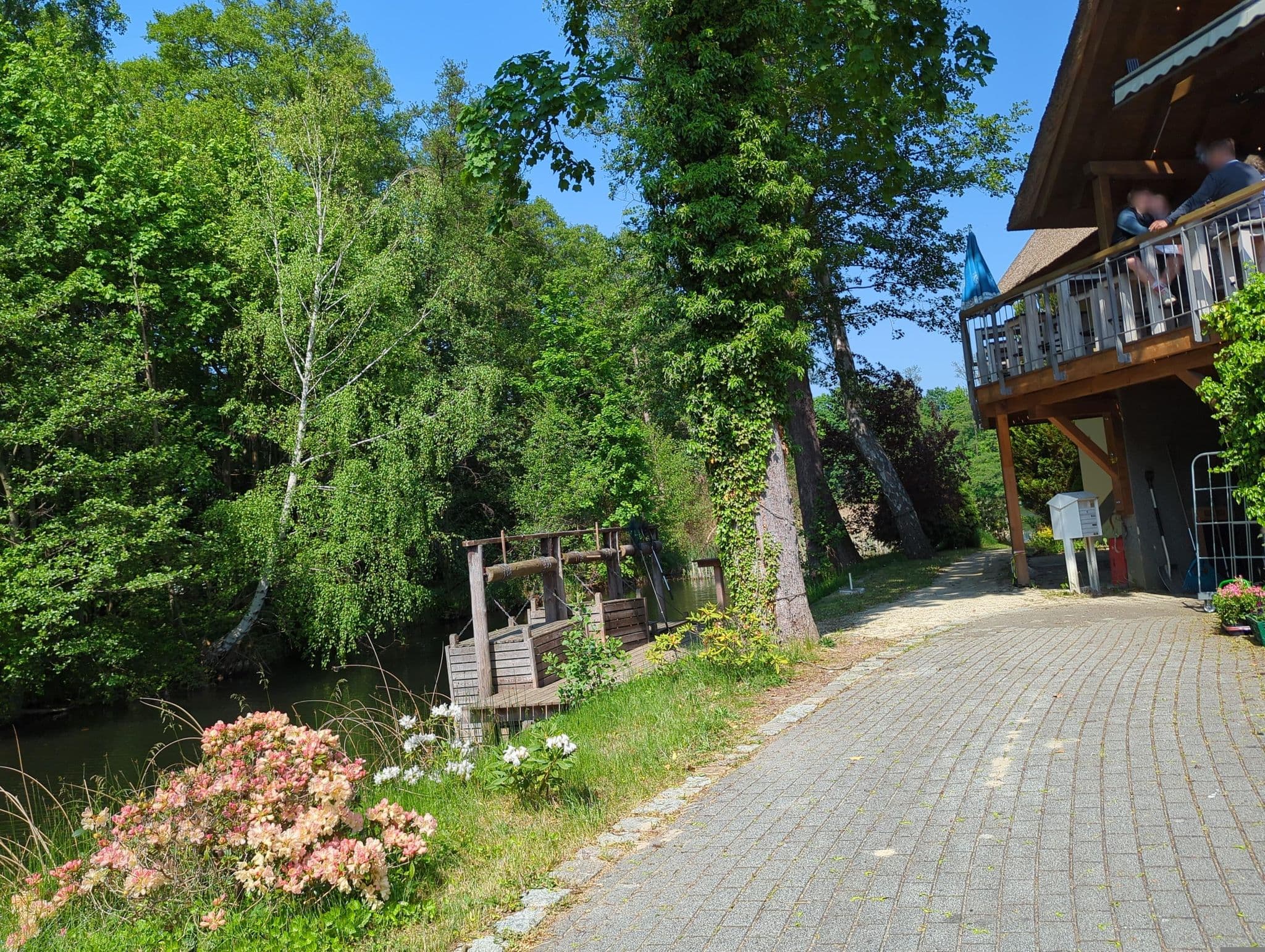 Street view near Fisch-Haus am Glubigsee, Wendisch Rietz — © AlexSpritze (CC BY-SA · Mapillary)