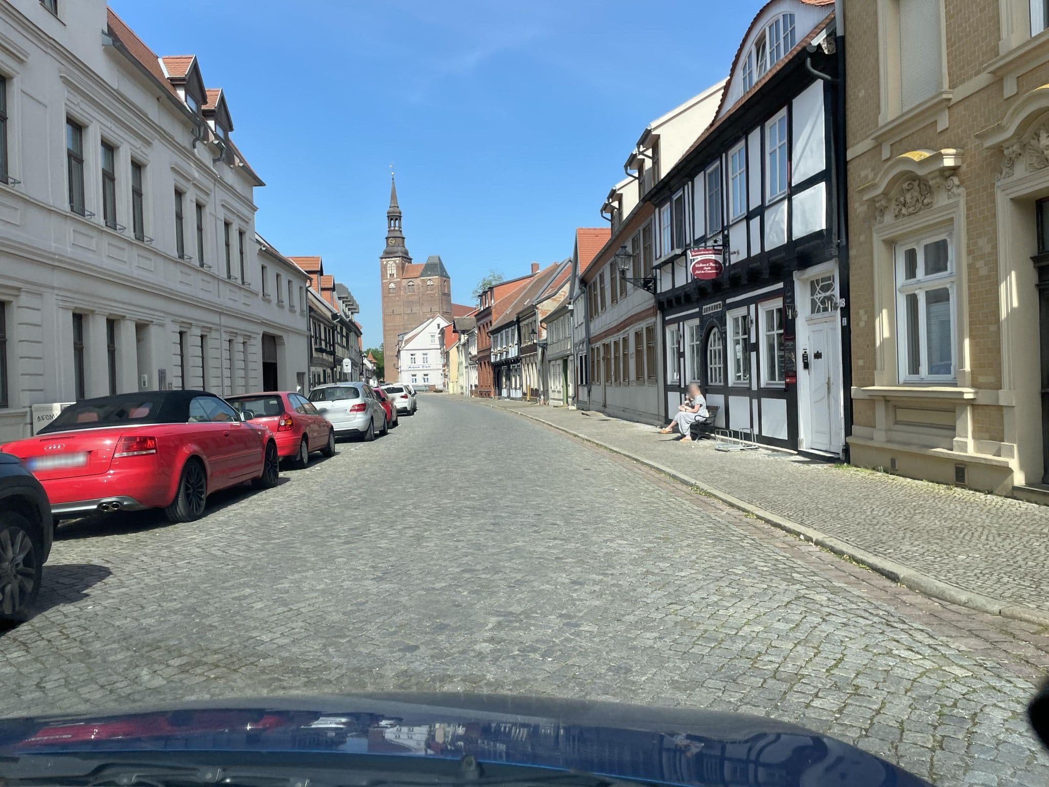 Street view near Ferienwohnung "Am Markt", Tangermünde — © hotteliene (CC BY-SA · Mapillary)