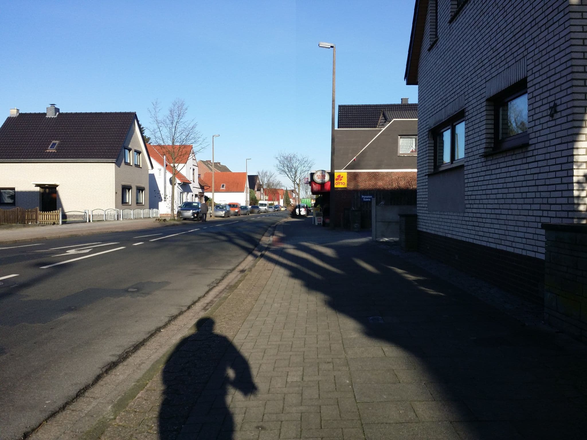Street view near Pension Kawa, Delmenhorst — © abausd (CC BY-SA · Mapillary)