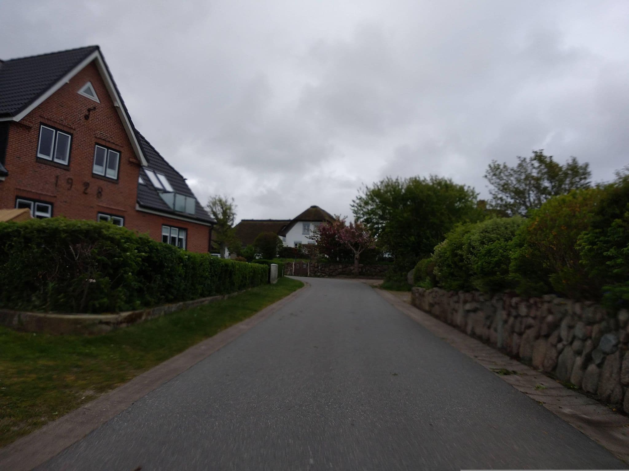 Street view near Pension Auguste, Wyk auf Föhr