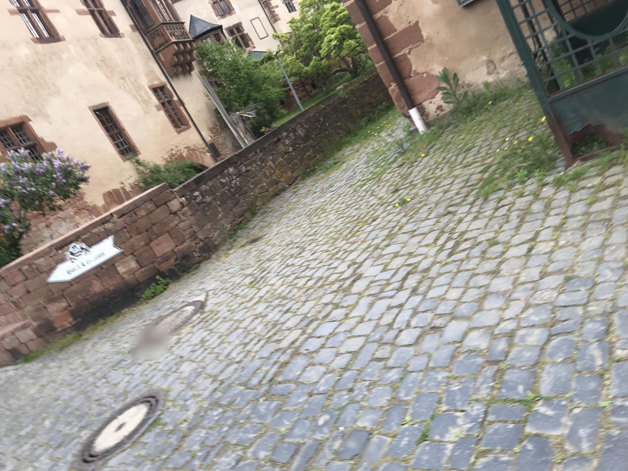 Street view near Hotel Schloss Büdingen, Büdingen — © troher15 (CC BY-SA · Mapillary)