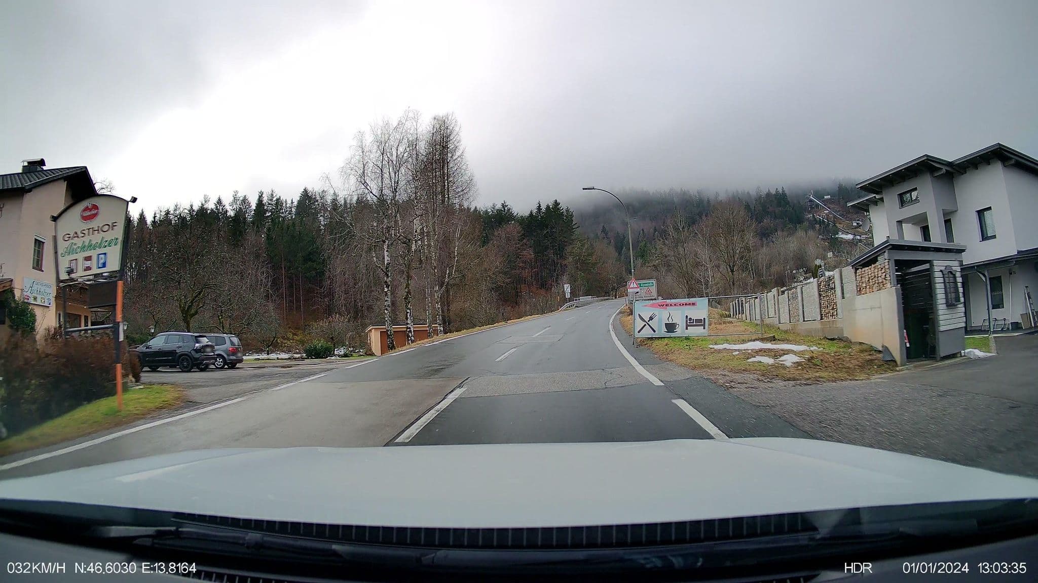 Street view near Gasthof Alpenstraße, Warmbad-Judendorf — © Hrabroslav (CC BY-SA · Mapillary)