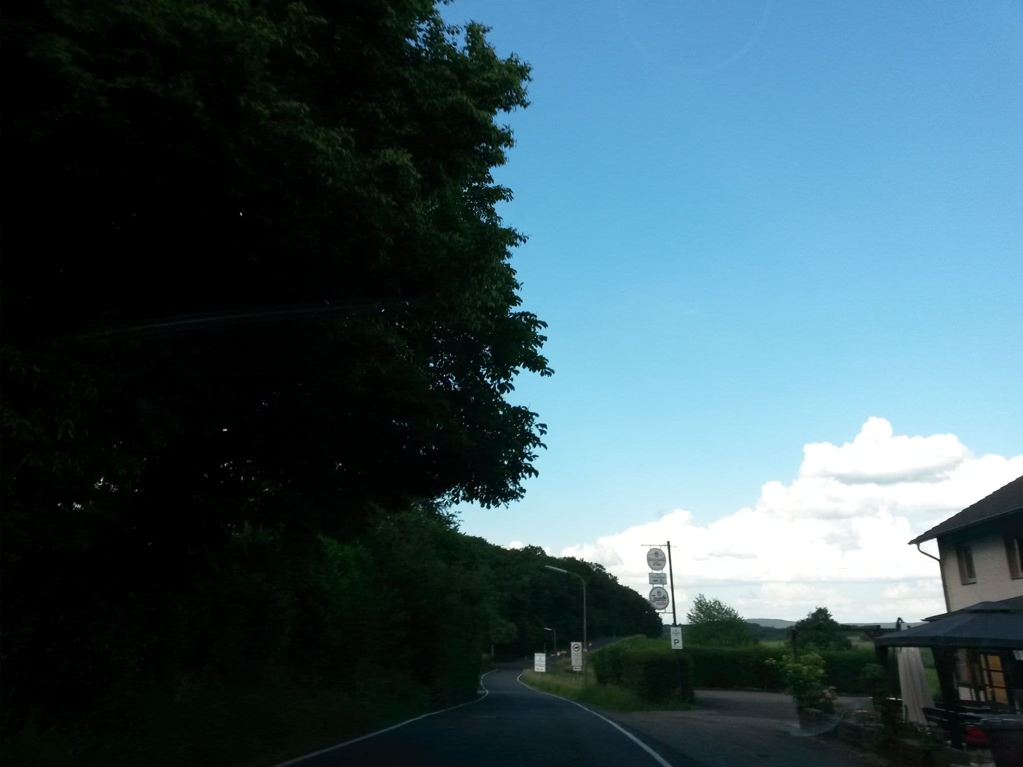 Street view near Hotel Zum Eulenthal, Overath — © uwekoch (CC BY-SA · Mapillary)