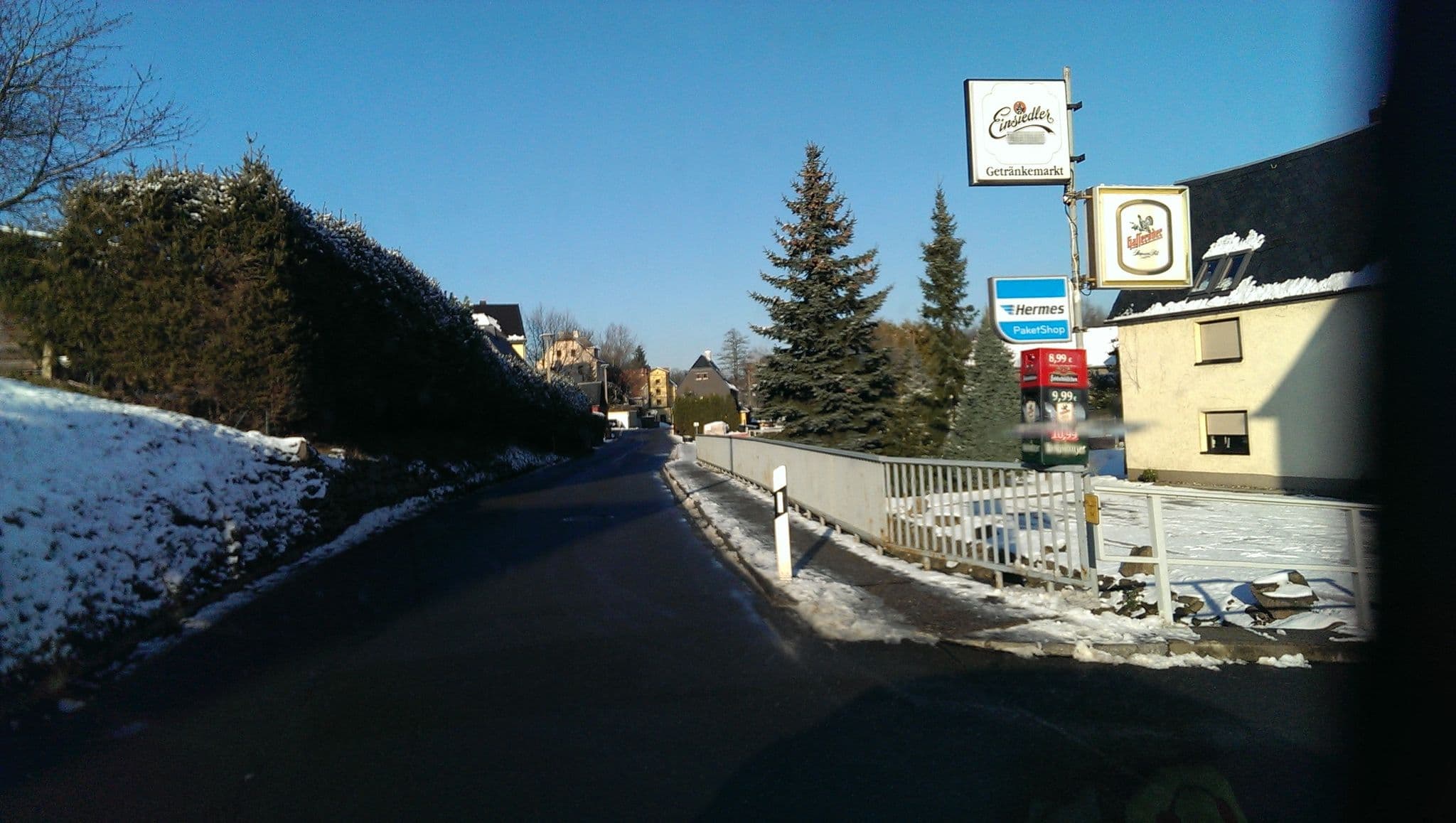 Street view near Ferienwohnung Sentek, Dorfhain — © bufonto (CC BY-SA · Mapillary)
