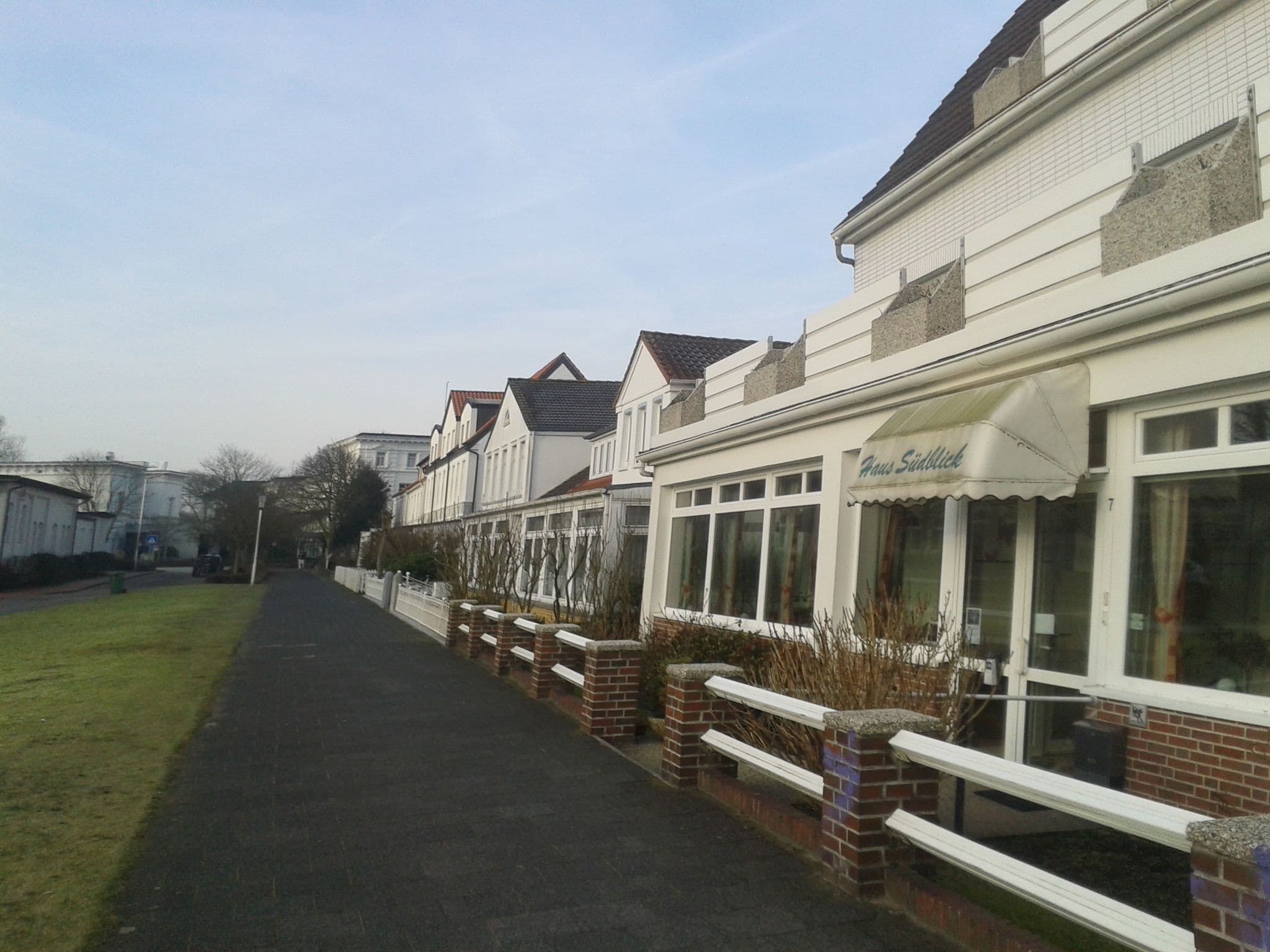 Street view near Hotel Südblick, Norderney