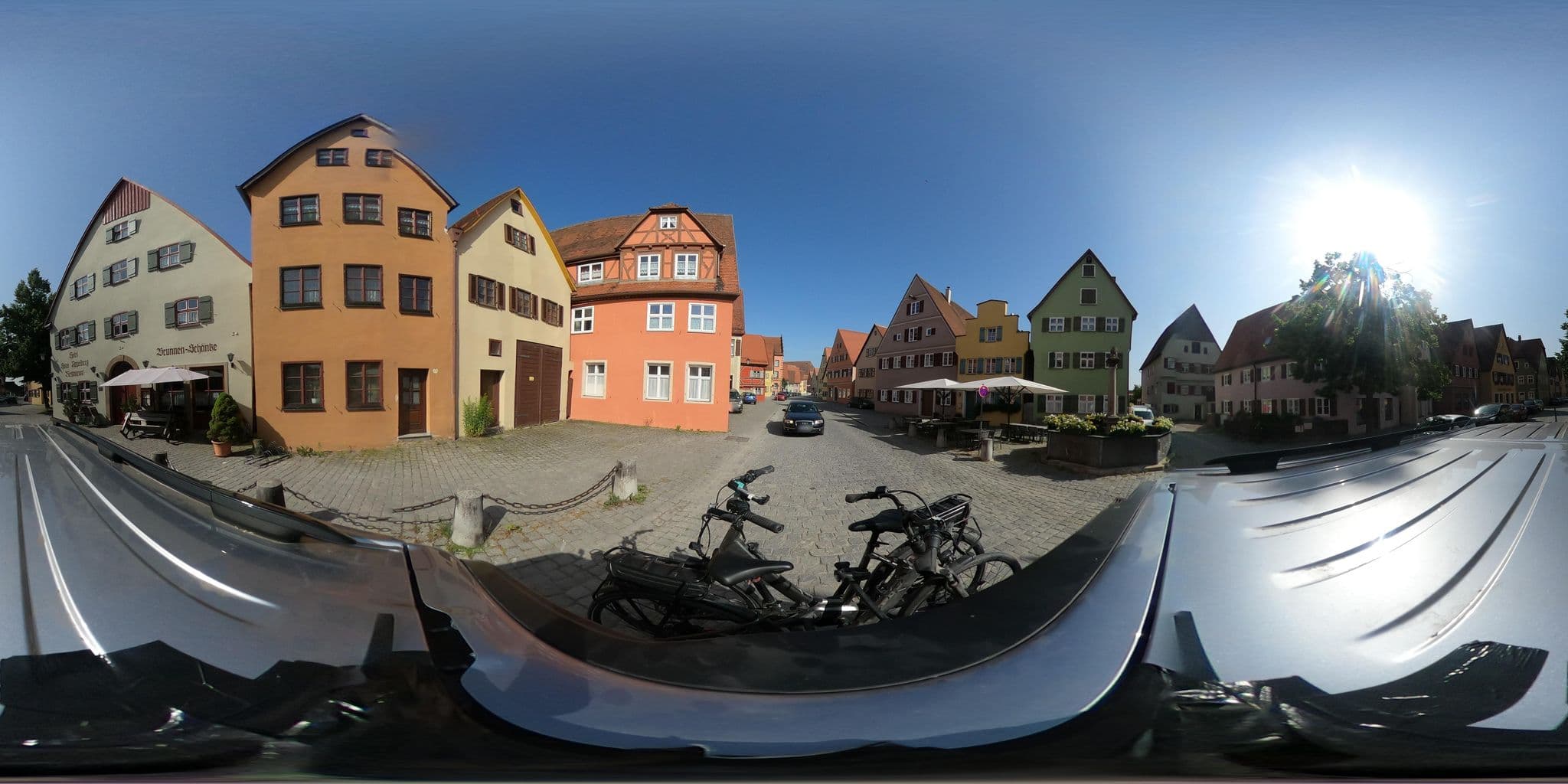 Street view near Haus Appelberg, Dinkelsbühl — © Mobilitaetswerk (CC BY-SA · Mapillary)