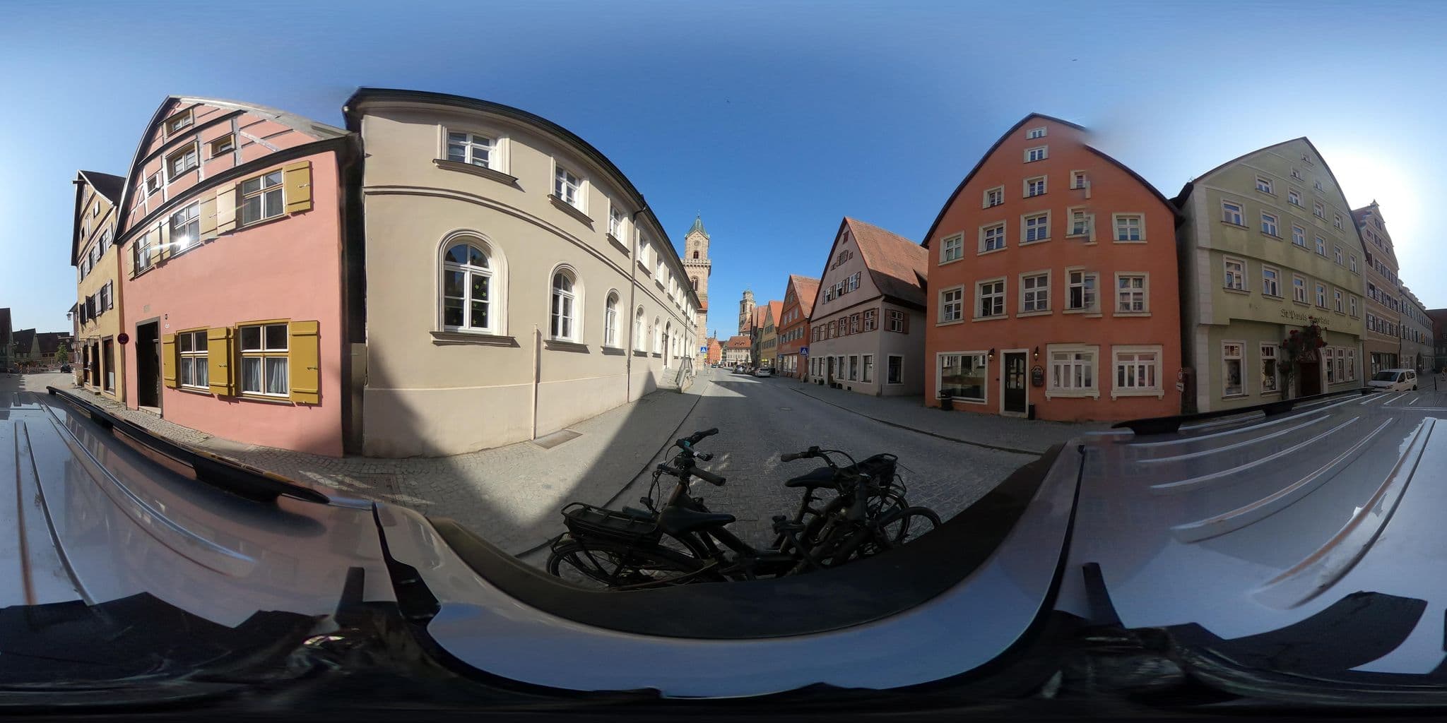 Street view near Fränkischer Hof, Dinkelsbühl — © Mobilitaetswerk (CC BY-SA · Mapillary)