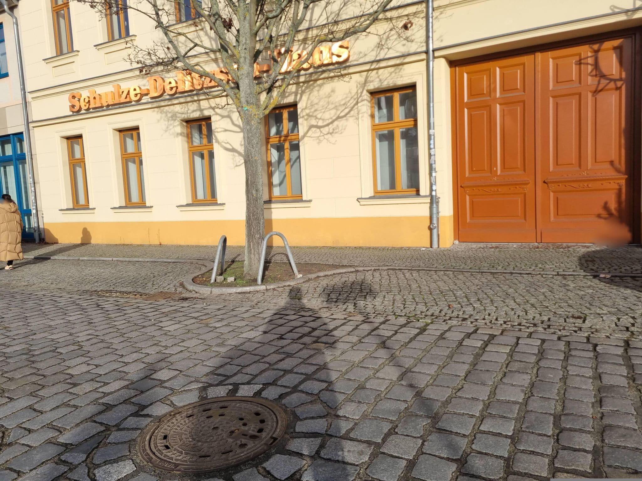 Street view near Turmklause, Luckenwalde — © dsmm (CC BY-SA · Mapillary)