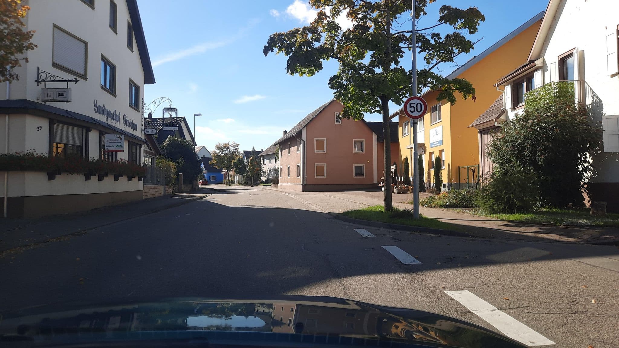 Street view near Werneths Landgasthof Hirschen, Rust — © wegavision (CC BY-SA · Mapillary)
