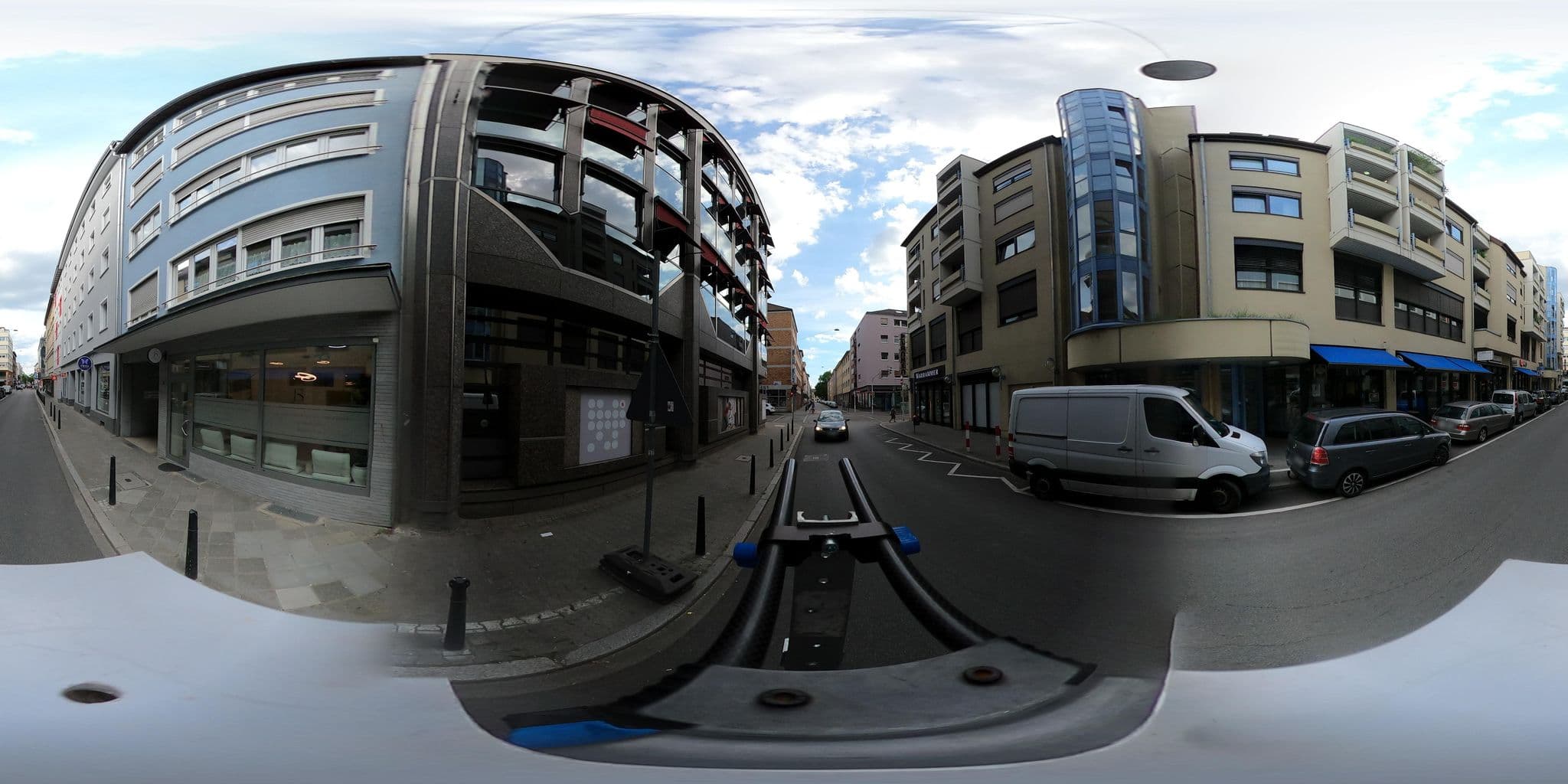 Street view near Hostel Mannheim, Mannheim — © wegavision (CC BY-SA · Mapillary)