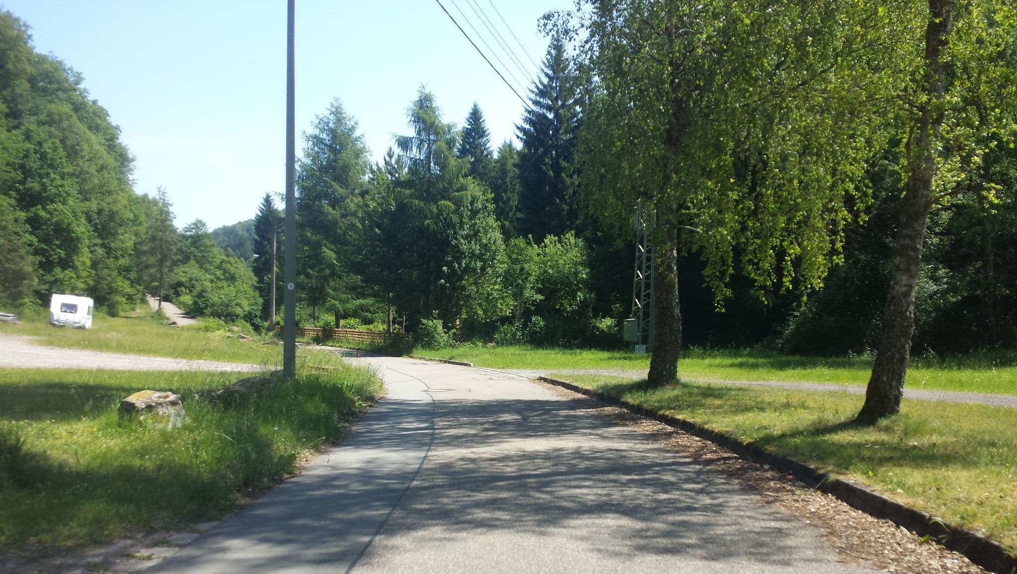 Street view near Gasthaus-Pension Waldesruhe Wohnmobilstellplatz, Trippstadt — © wegavision (CC BY-SA · Mapillary)