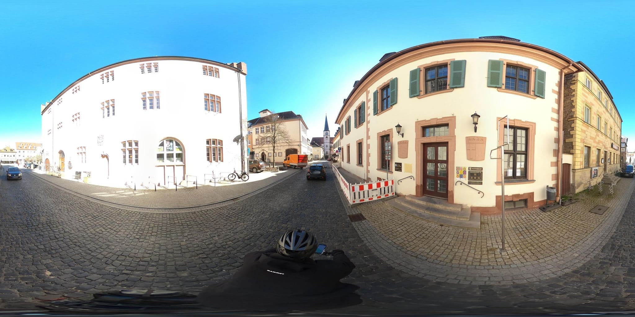 Street view near Weingut Lange Schloss Saaleck,, Hammelburg — © Planungsgesellschaft_RV-K_MB (CC BY-SA · Mapillary)