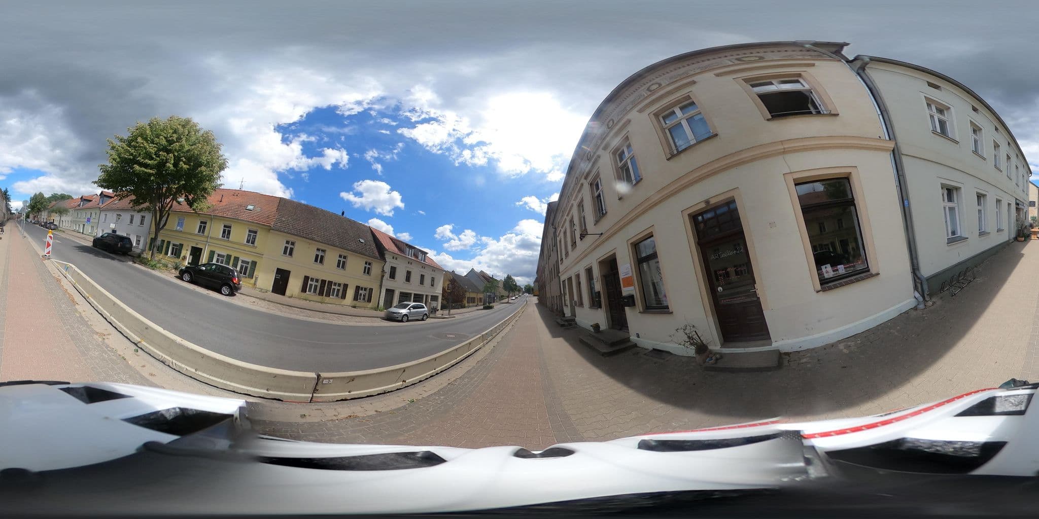 Street view near Sommerfrische Lychen, Lychen — © Oderradler (CC BY-SA · Mapillary)