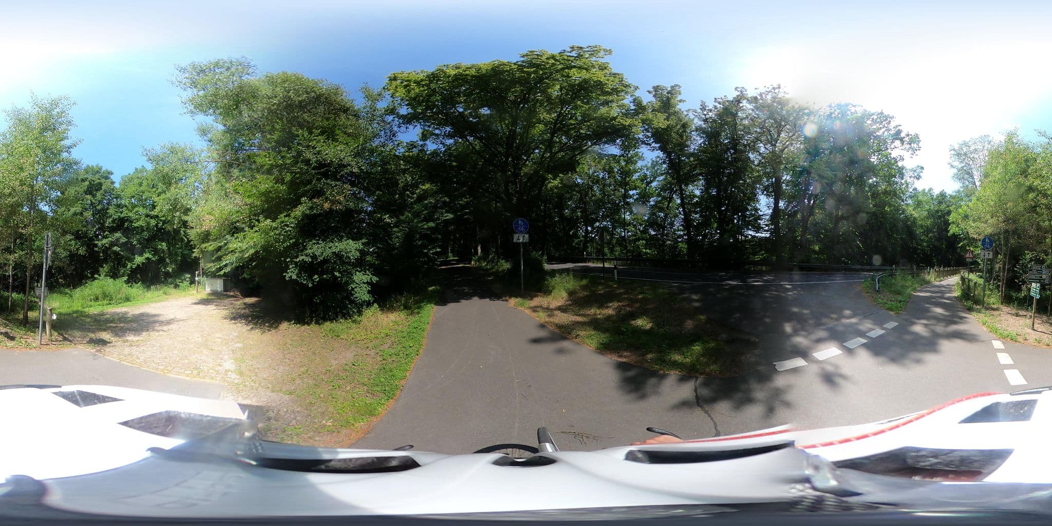 Street view near BUND Naturschutz-Zentrum Schlaubemühle, Neuzelle — © Oderradler (CC BY-SA · Mapillary)