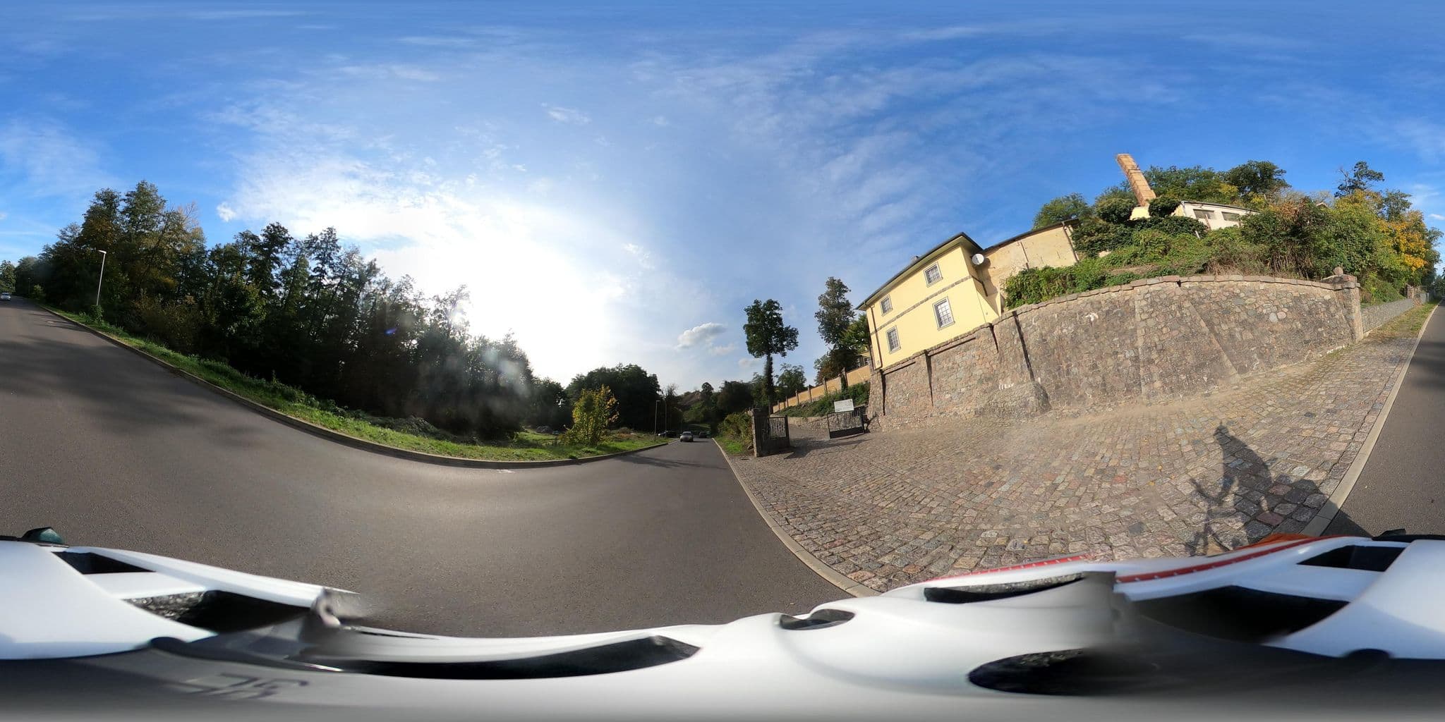 Street view near Haus am Berg der Villa Oderblick, Oderberg — © Oderradler (CC BY-SA · Mapillary)