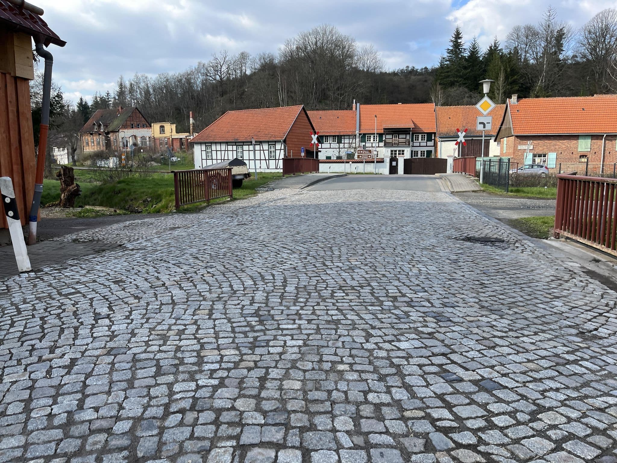 Street view near Ferienhaus Rödelbach, Harzgerode — © denali6194 (CC BY-SA · Mapillary)