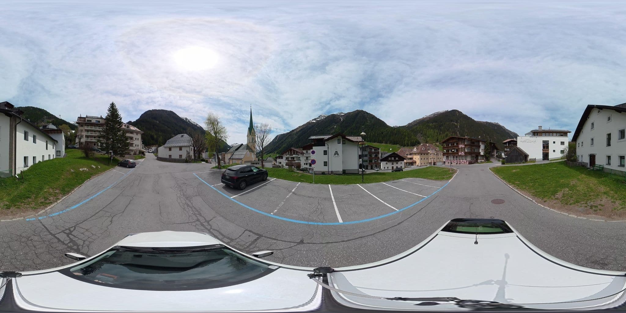 Street view near Sonnwendhof, Ischgl