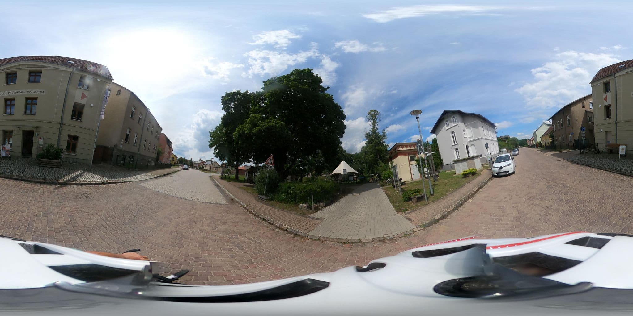 Street view near Ferienwohnung am Kanuverleih, Oderberg — © Oderradler (CC BY-SA · Mapillary)