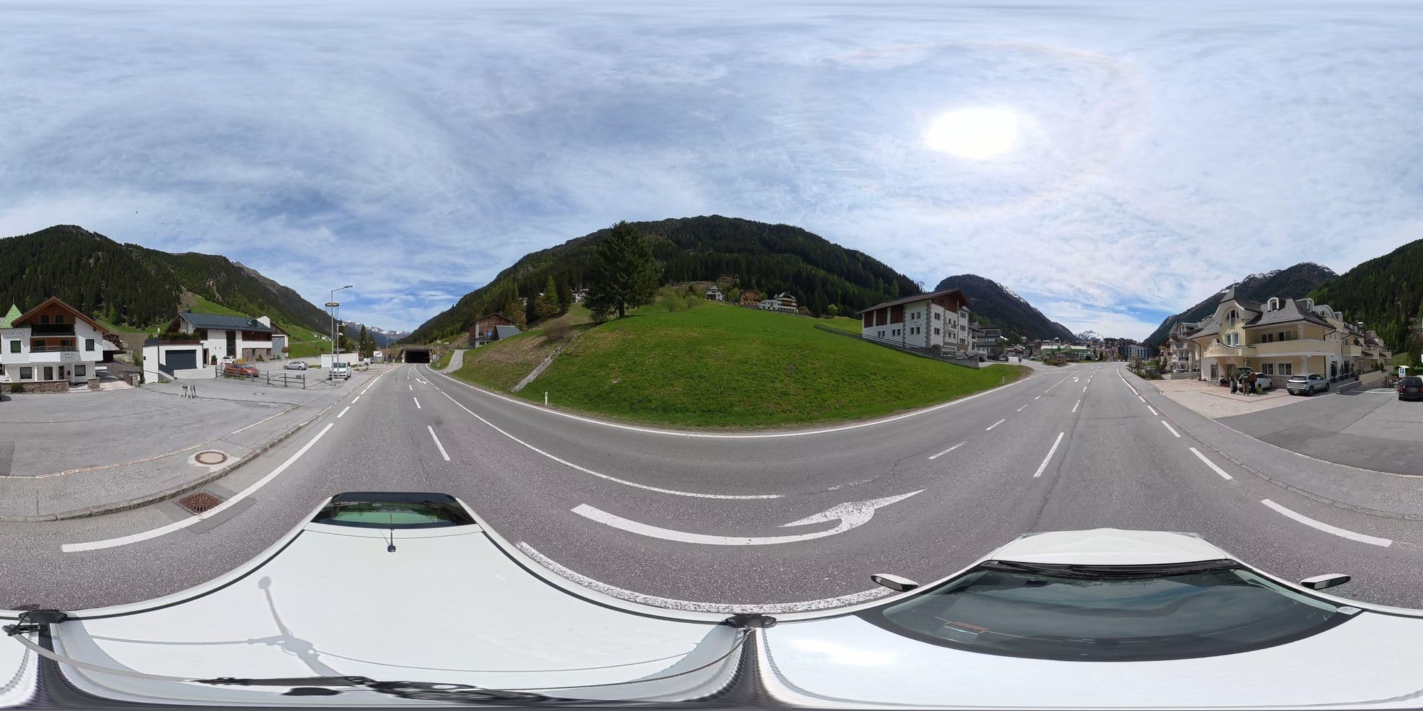 Street view near Bauril Toni, Ischgl