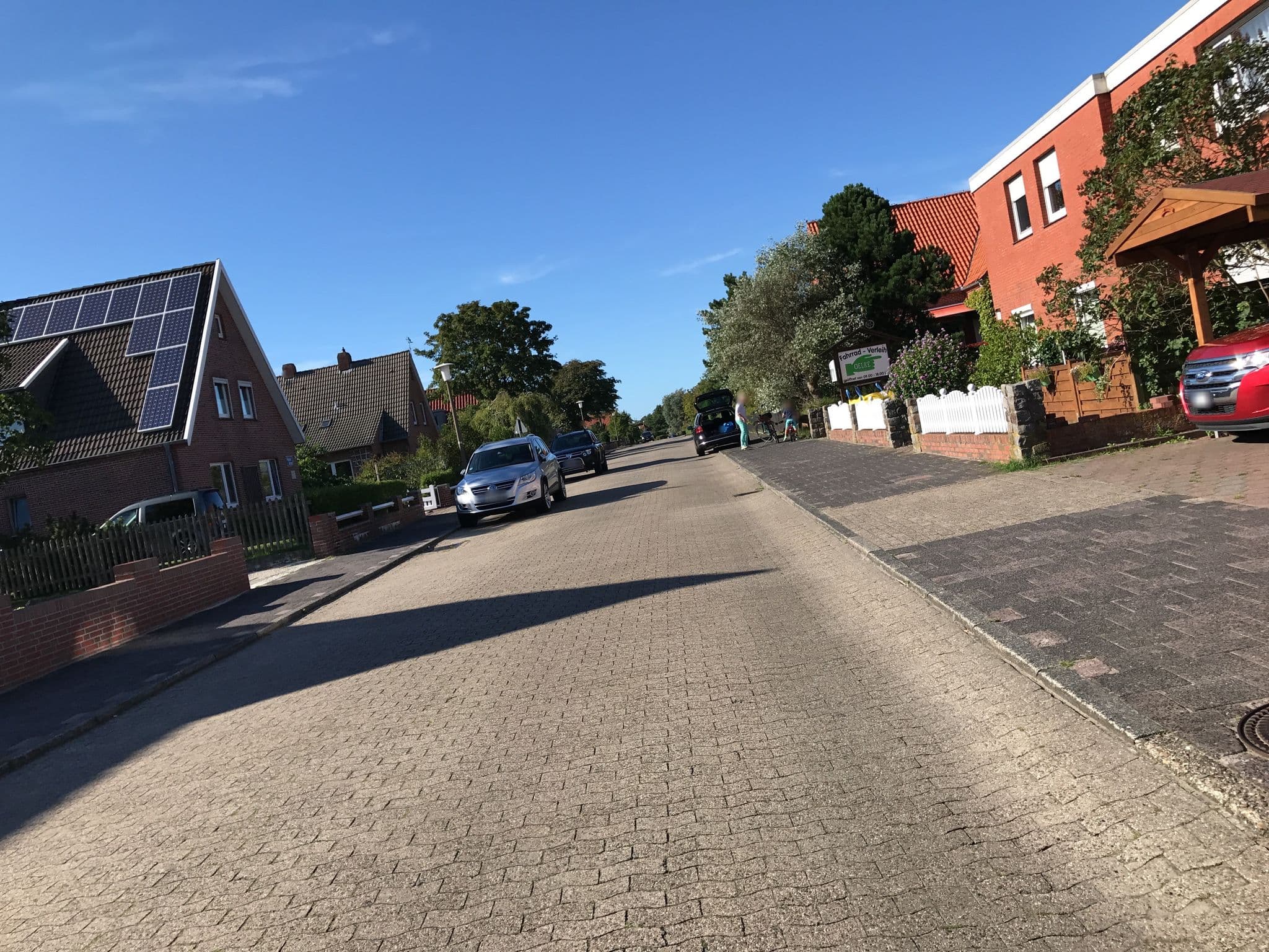 Street view near Haus Waltraud, Borkum