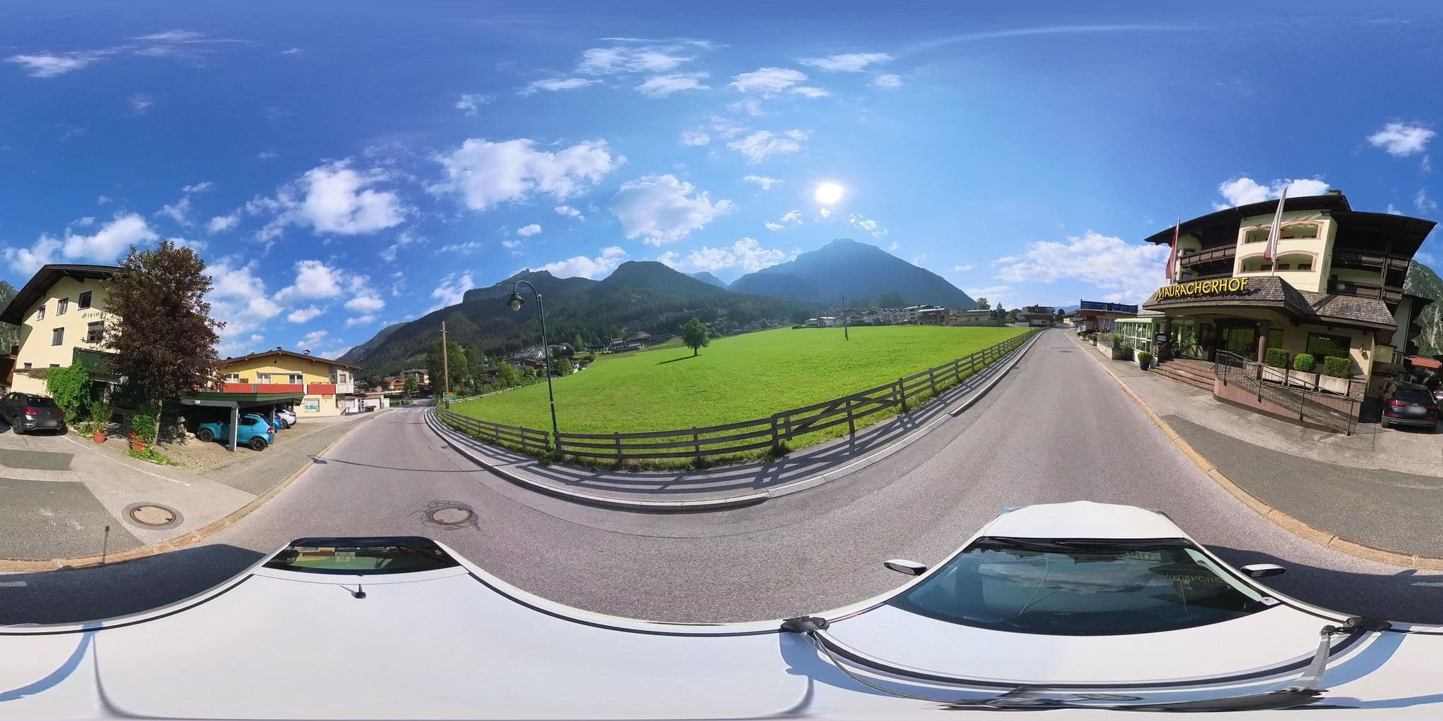 Street view near Mauracherhof, Maurach