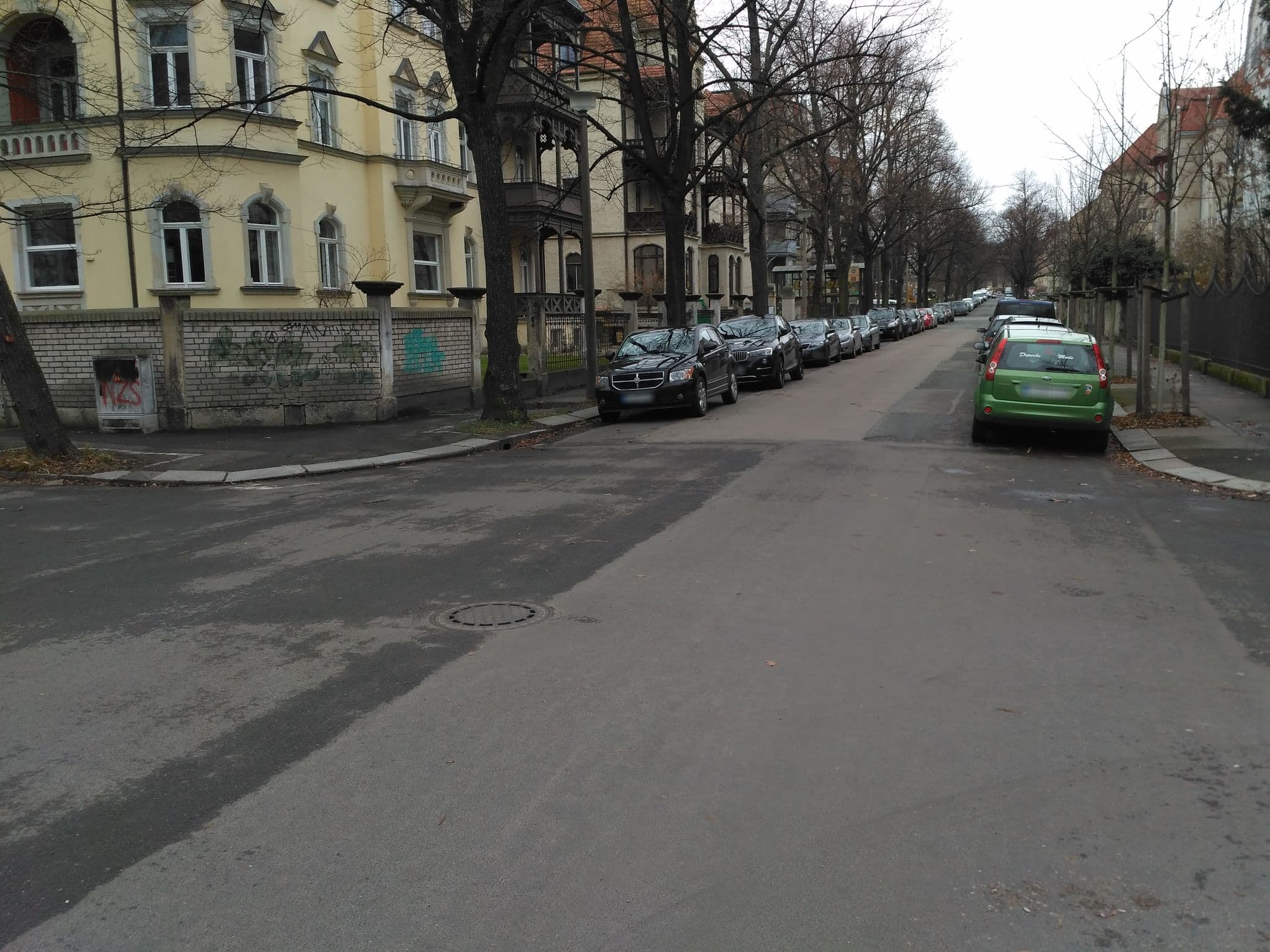 Street view near DJH Jugendherberge Dresden „Rudi Arndt“, Dresden — © yiro (CC BY-SA · Mapillary)