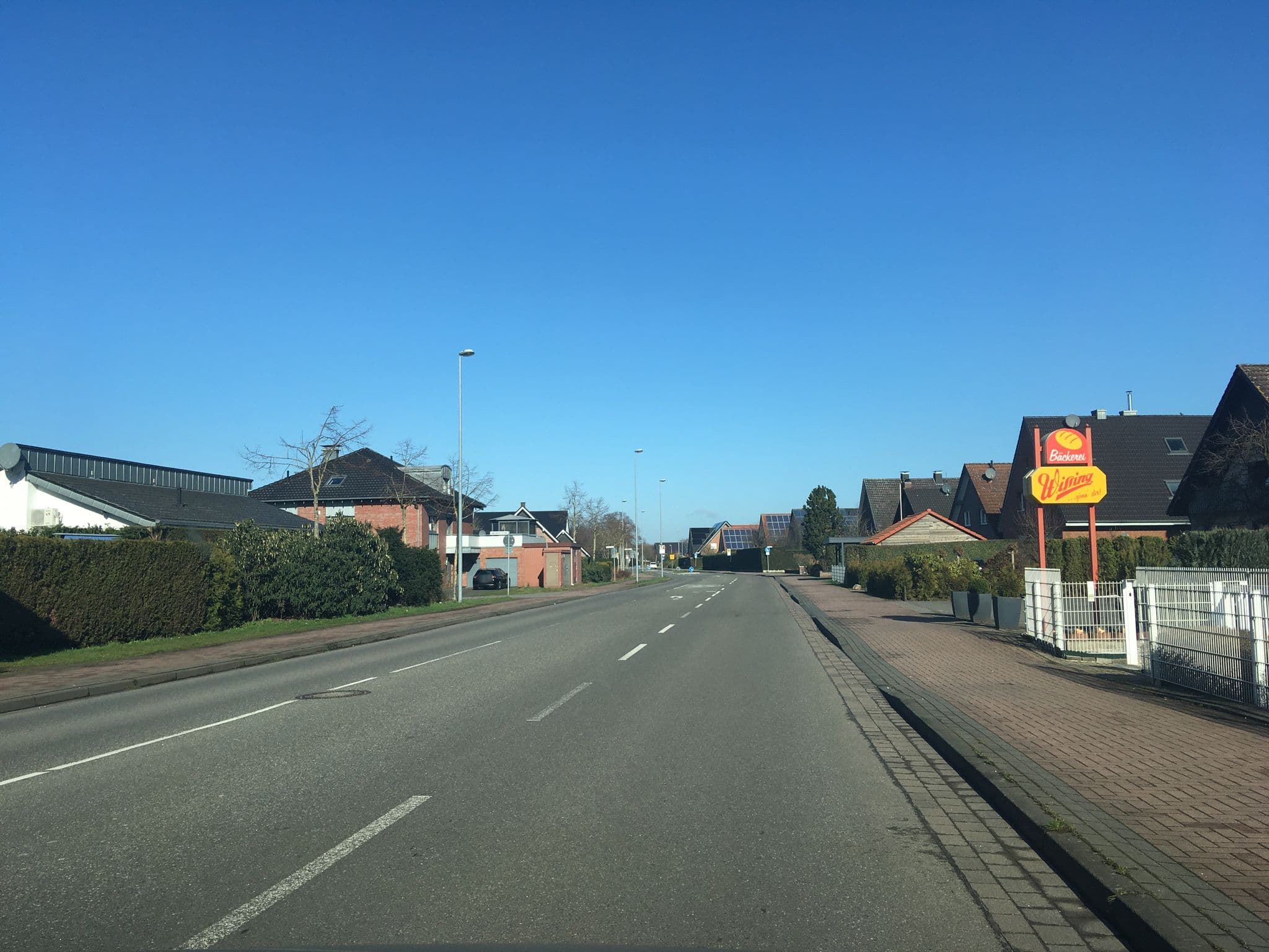 Street view near Ferienwohnungen Krasemann, Rhede — © gdm (CC BY-SA · Mapillary)